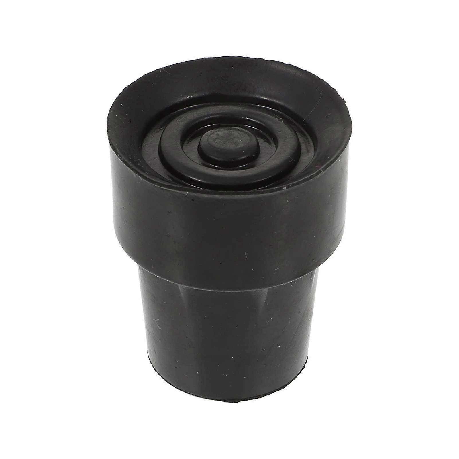 1 piece rubber tip for walking sticks, antislip crutch mat, nonslip and wearresistant rubber tips, and suitable for seniors.