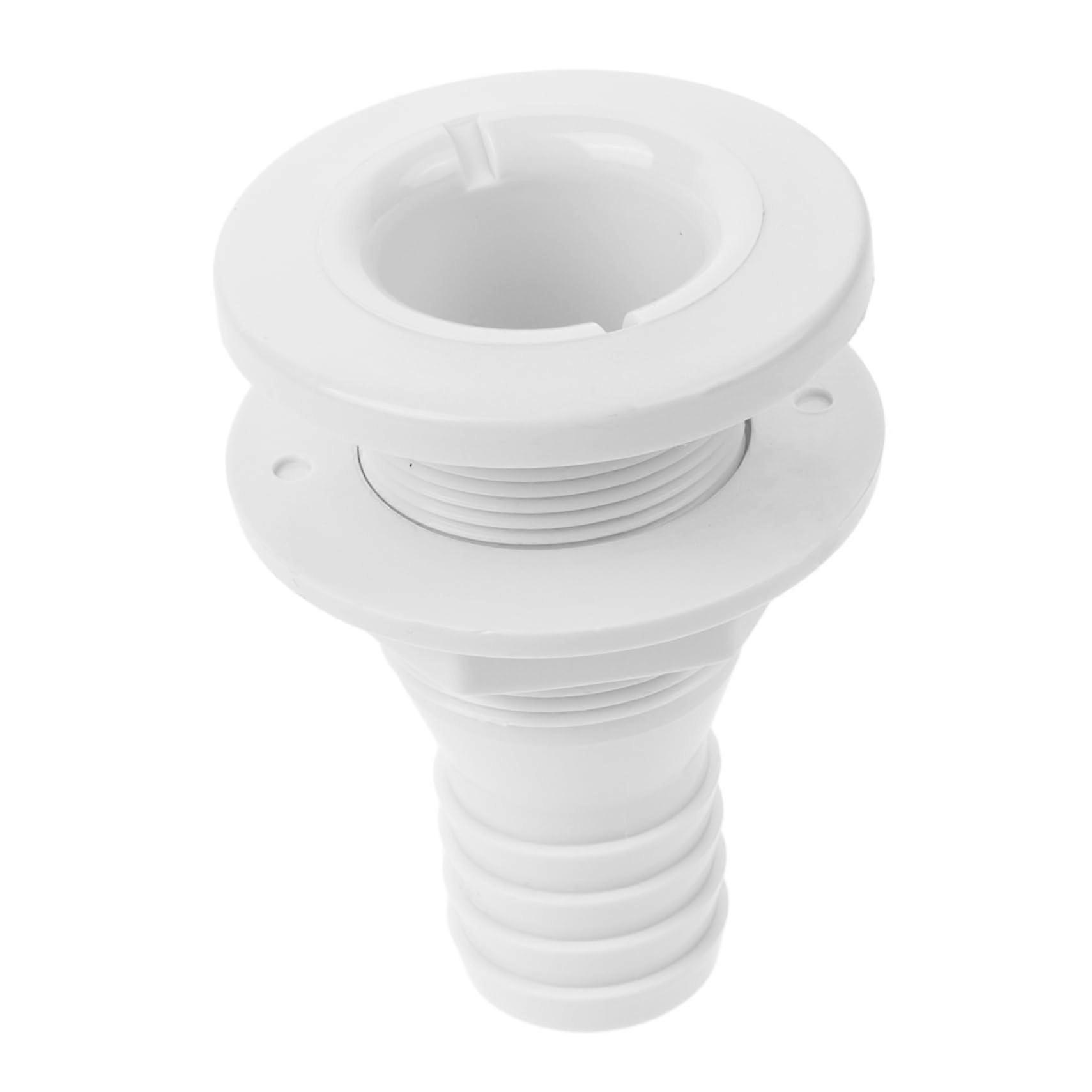 Fitting Drain Valve for Yachts Rvs Straight Connection Hose Outlet Wearresistant Drain for Water Drainage and Easy Installation