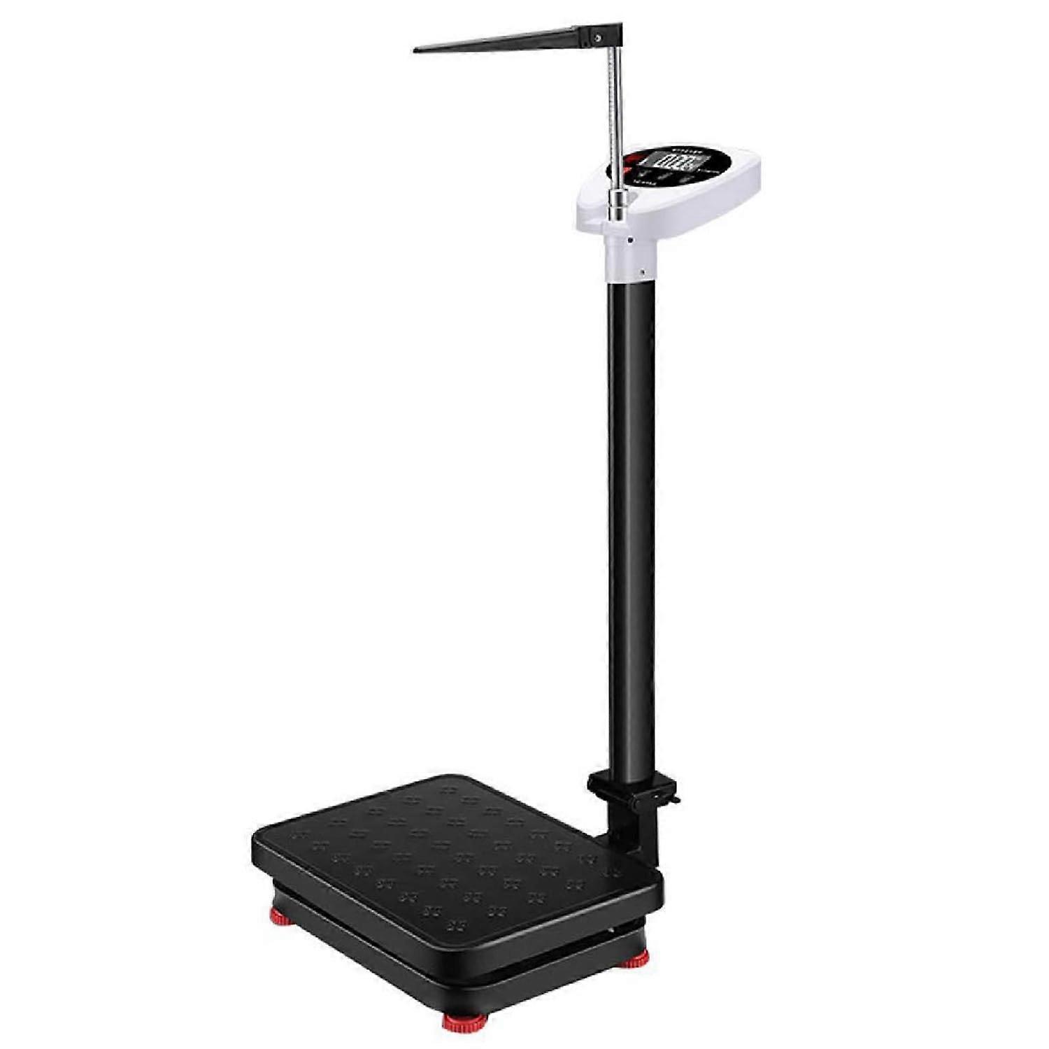 Electronic Weight Scale, Home Precision Adult Health Scale Height and Weight Scale with LED Display, 70190cm Height Measurement, 200kg Capacity