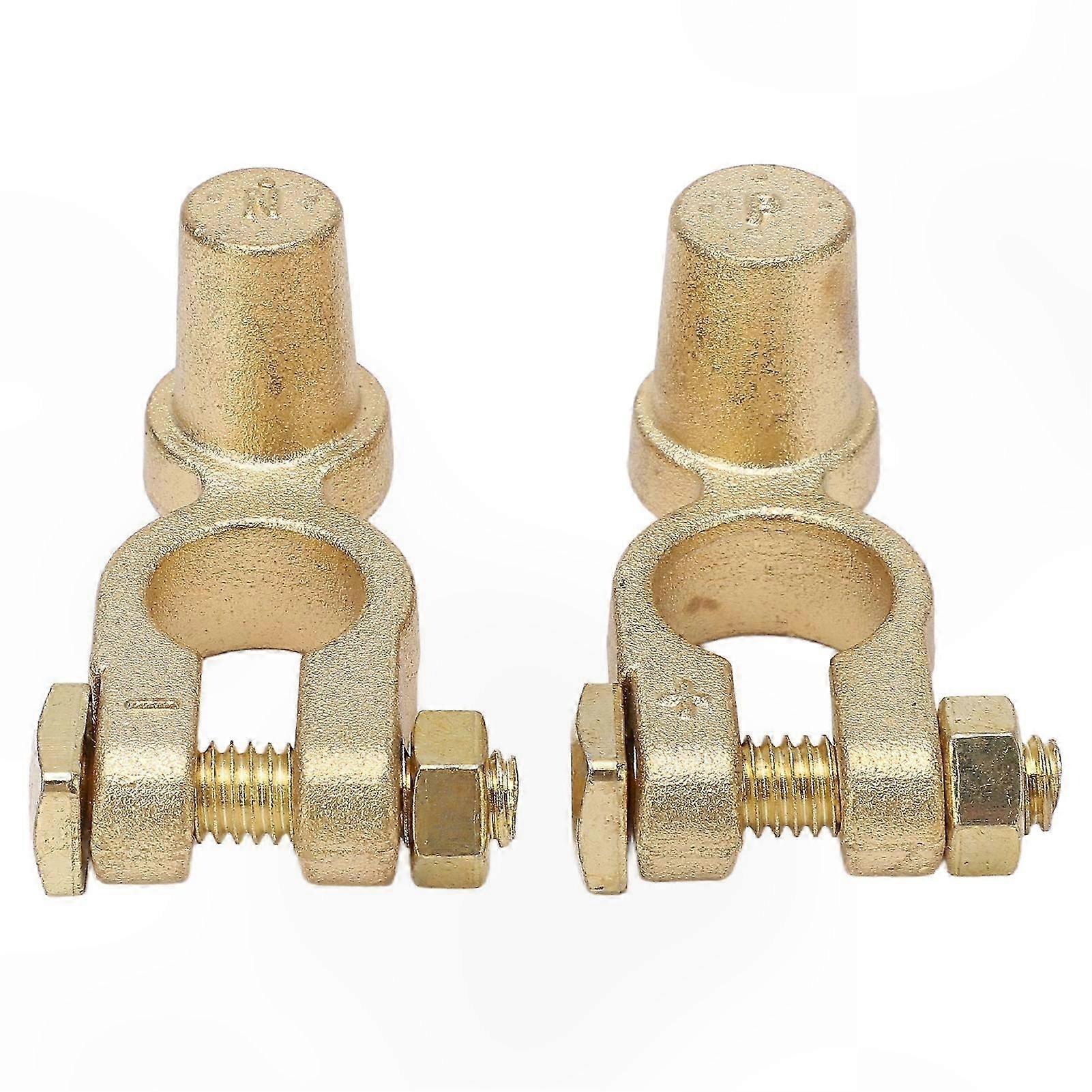 SAE to JIS Battery Terminal Connectors, Positive and Negative Adapter for Automotive Use