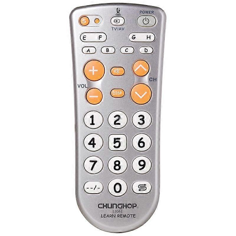 CHUNGHOP L108E Infrared Learning Universal Remote Control