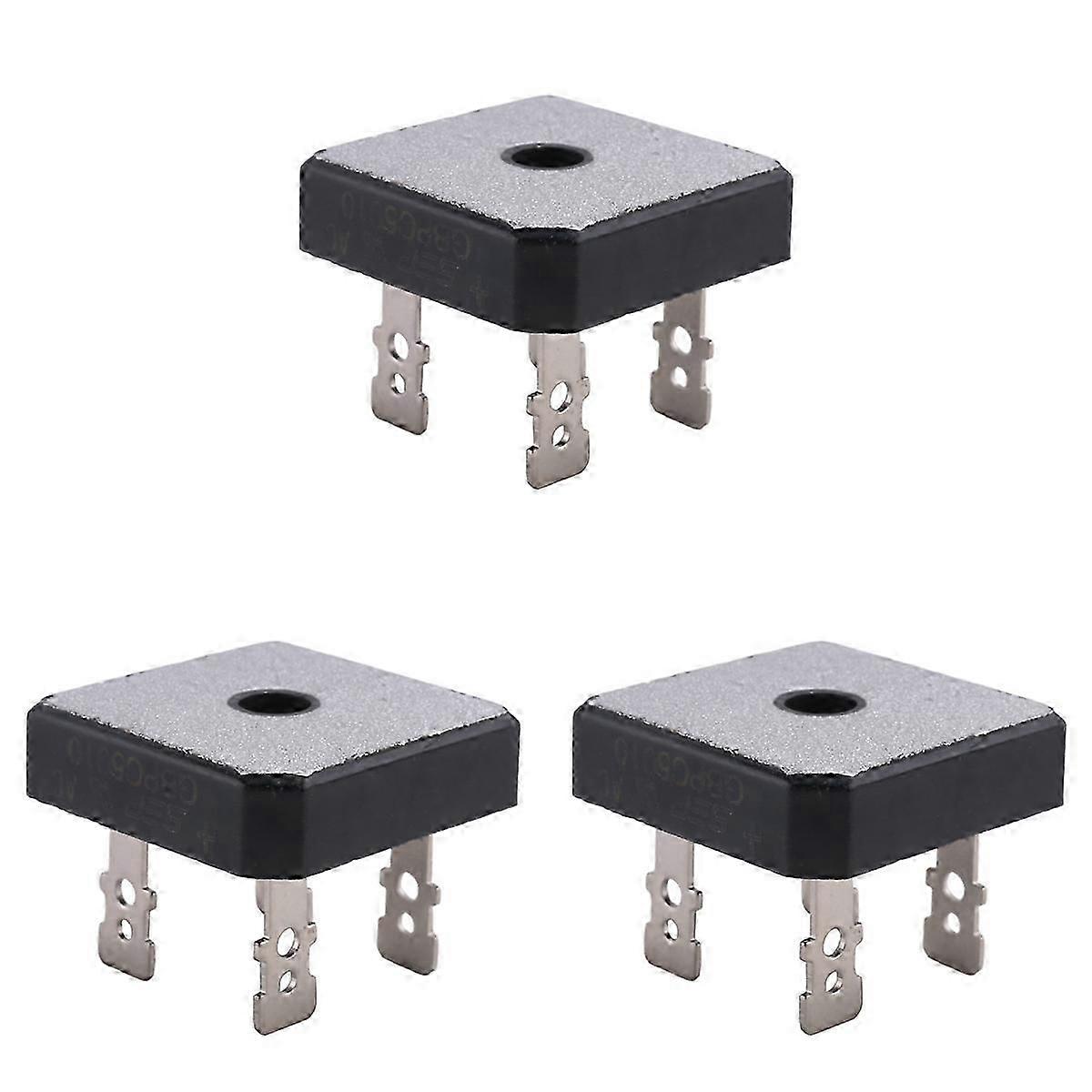 3X Bridge Rectifier 50A 1000V GBPC5010 AC to DC