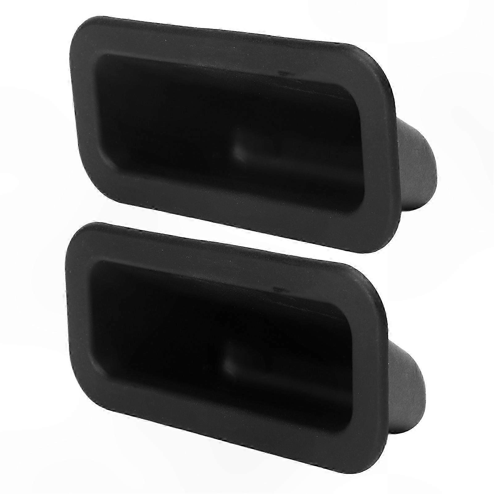 2PCS Black Trunk Lid Handle Trim for  3 5 CX-5 CX-7 RX-8 Replacement GJ6A 68966 Interior Trim Accessory