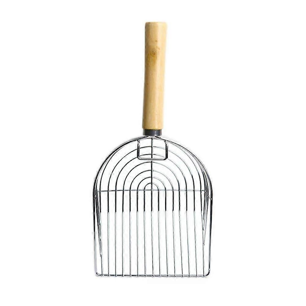 Cat Litter Scoop Metal Stainless Steel Long Handle Pooper Scooper Multi-Color Pet Tool for All Cat Sizes