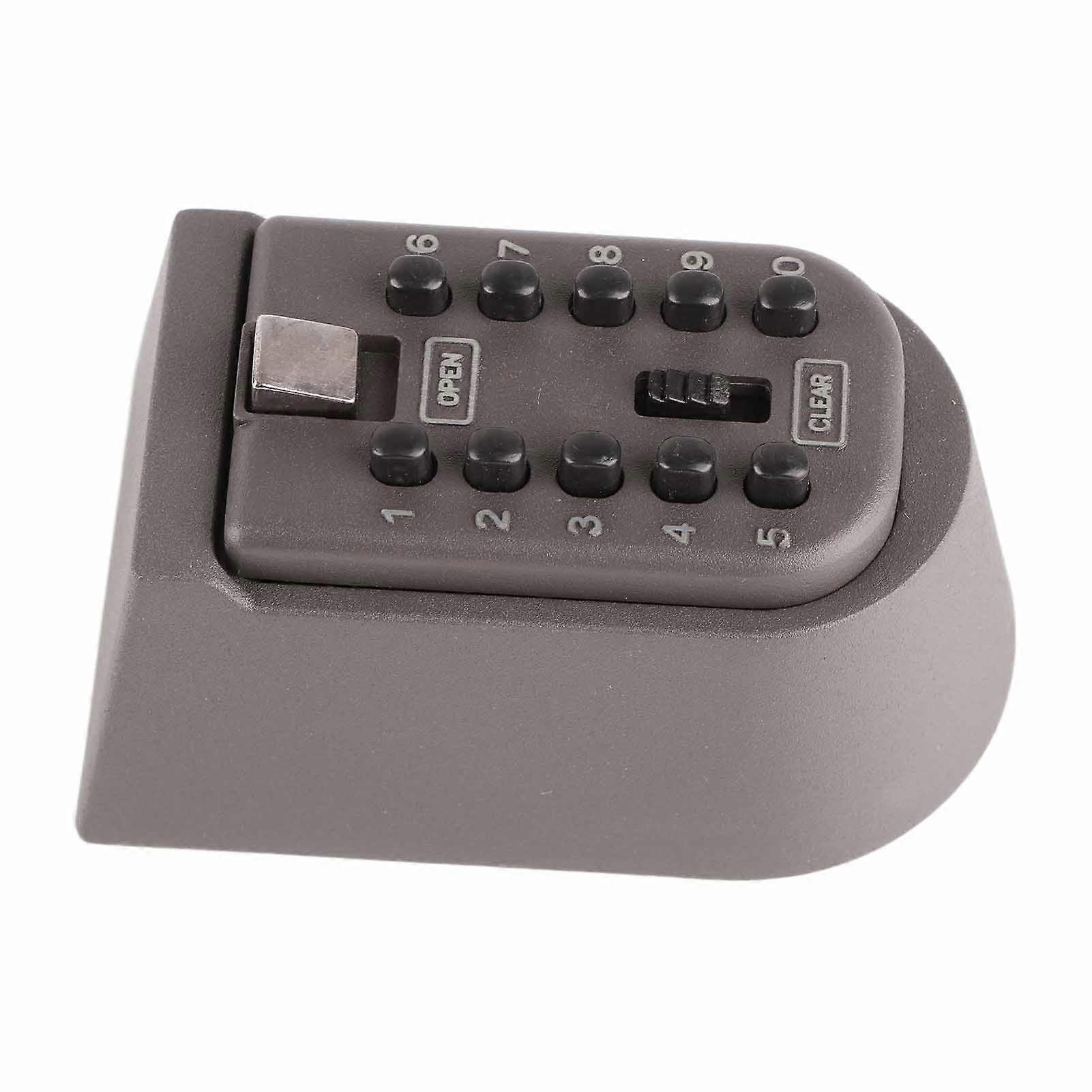10-Digit Combination Wall Mount Key Lock Box, 10.5x6.5x5.5cm