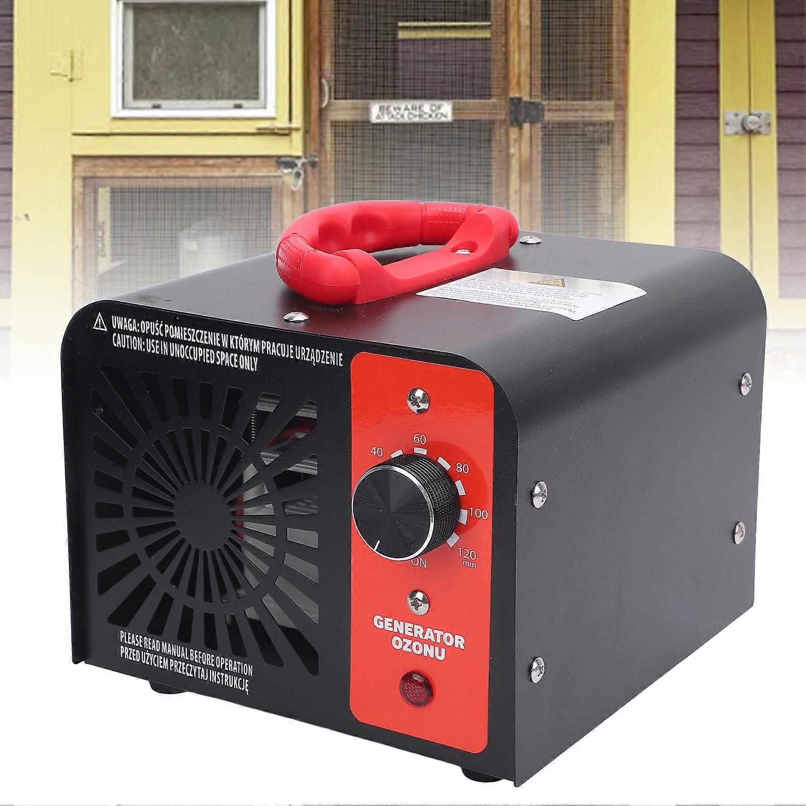 O3 Air Purifier Deodorizer 120min Timer 2000-4500sq.ft 19x17.5x14.5cm