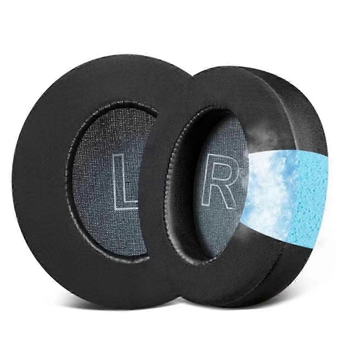Replacement Breathable Cooling Gel Ear Pads for Anker Soundcore Life Q30/Q35 Headphones with Soft Foam Ears