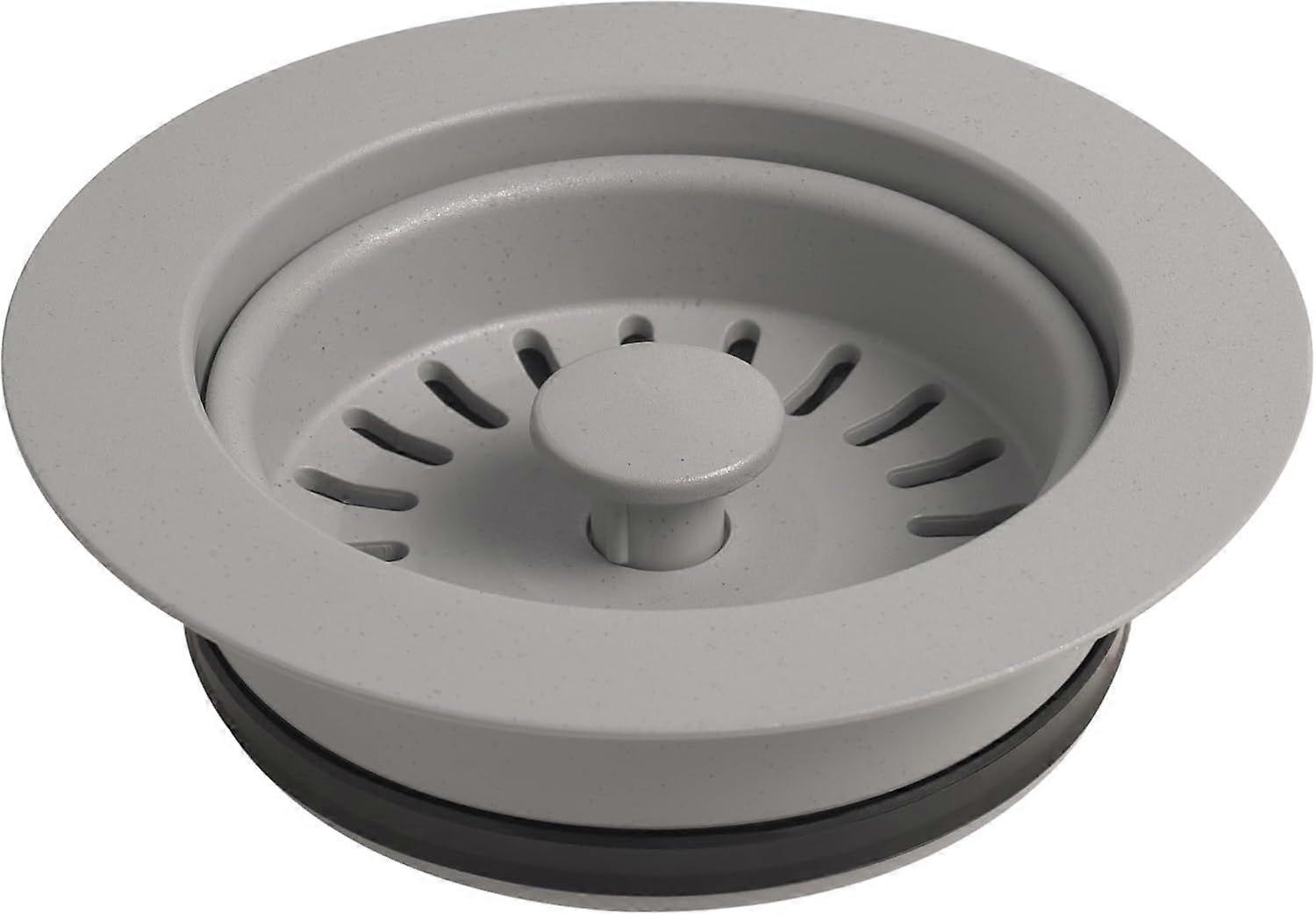 3.5DF-GCG Decorative Trim Ring for Disposal Flange, Gray Gray