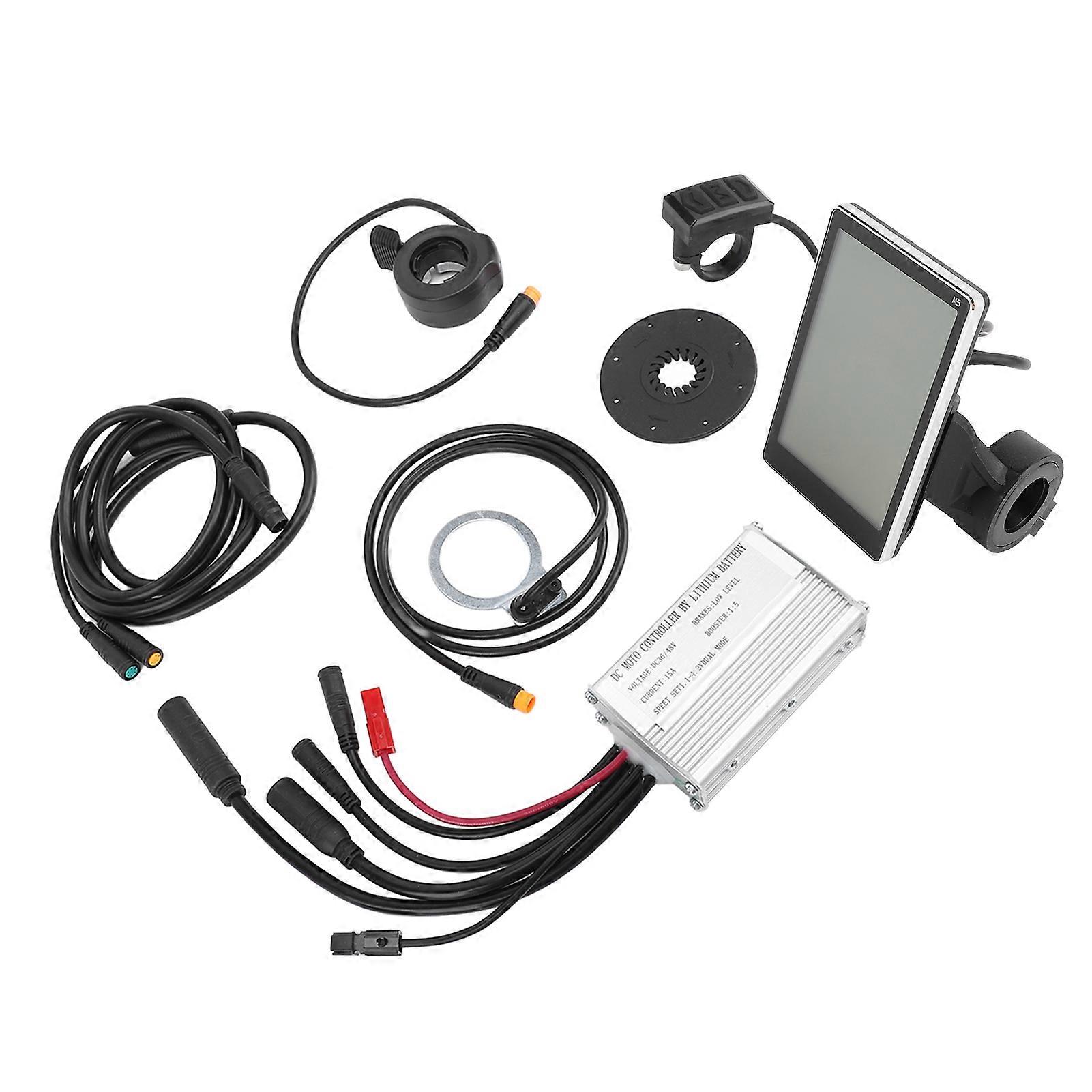 Electric Scooter Conversion Kit 36-48V 15A Controller LCD Display