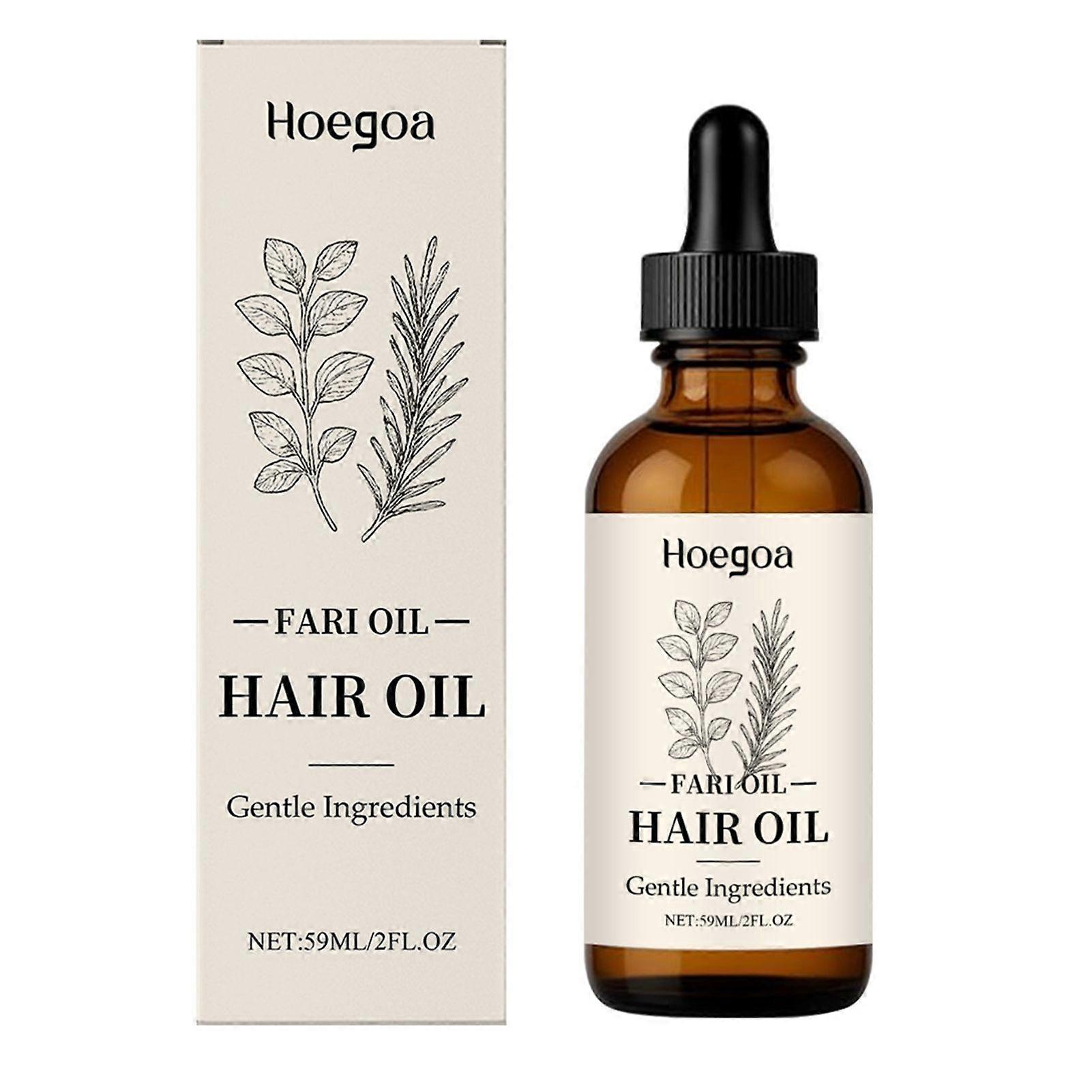 Fari Oil Hair Growth & Scalp Treatment, Botanical Scalp Oil with Herbal Infusion for Dry Scalp & Edges, Daily Nourishment for All Hair Types