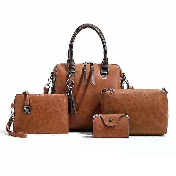 Ladies' handbag sets, 4-piece, suitable for various occasions