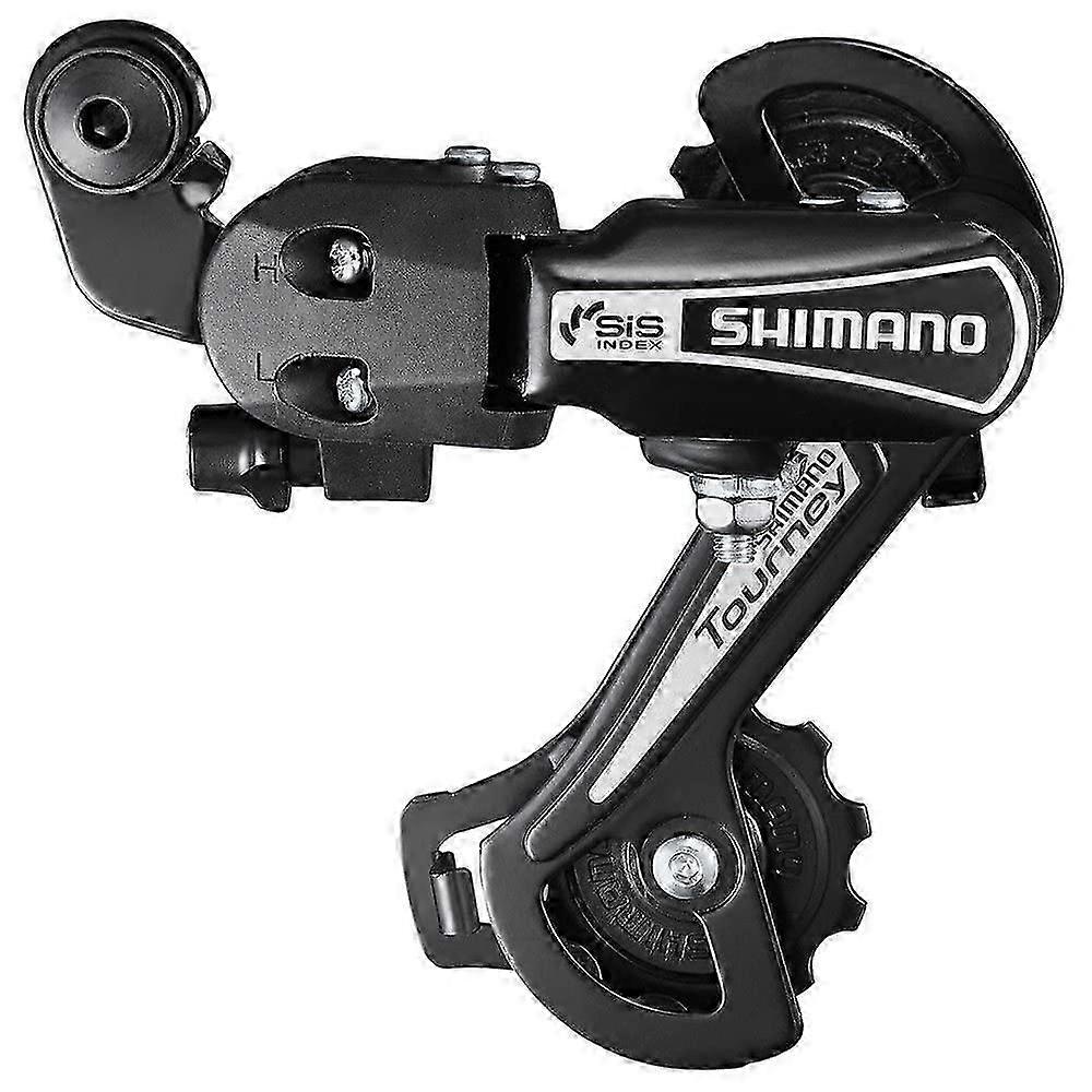 CYCLING_EQUIPMENT Rear derailleur. 6v GS RD-TY21 Tourney, Adult Unisex, Black (Black), Single