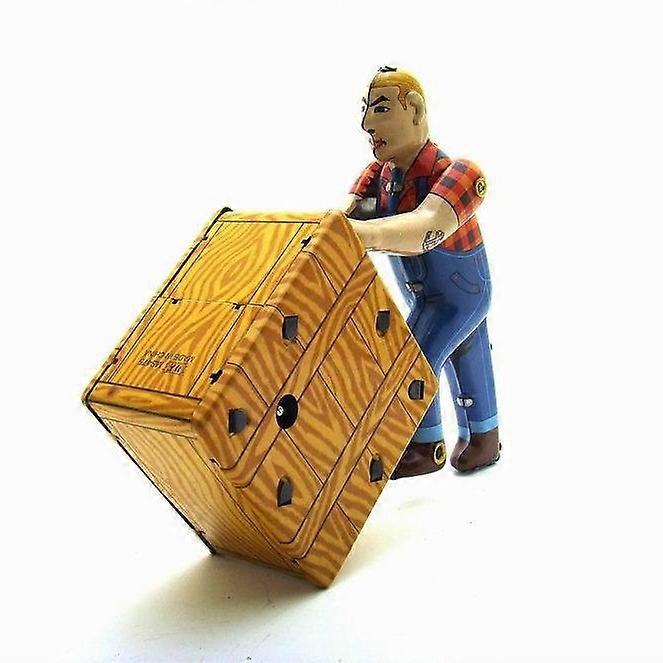 Sokoban Worker Wind-up Toy
