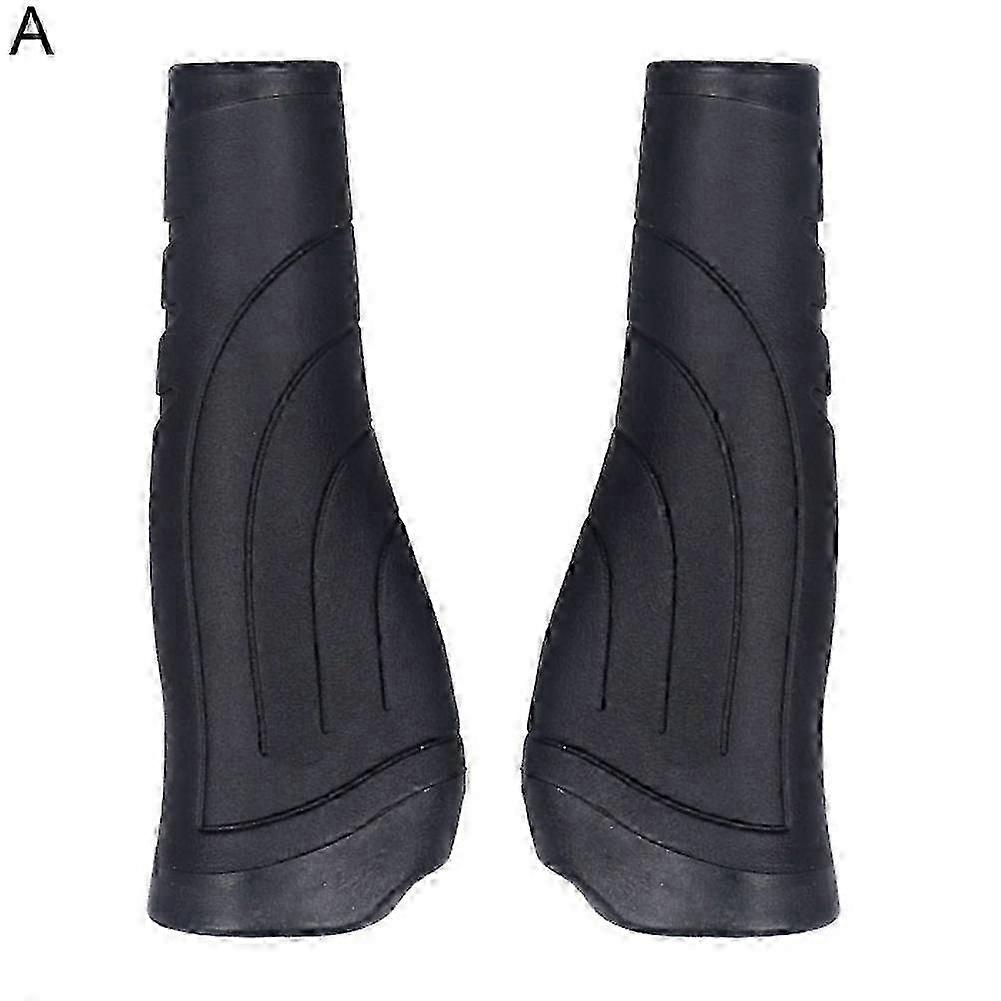 1 Pair Non-slip Bicycle Hand Rest Bar End Lock Swivel Handle Grip Bike Accessory