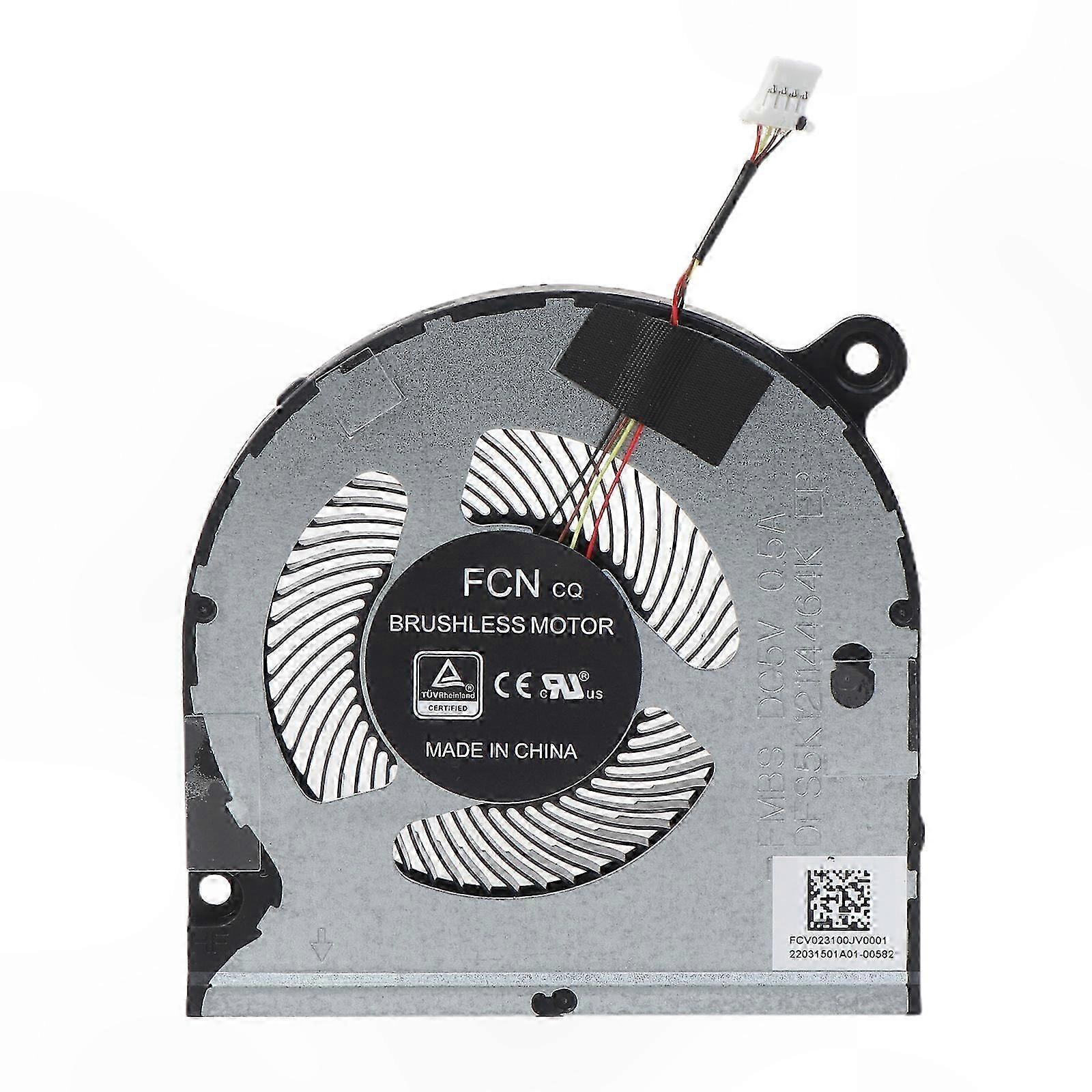Cooling Fan for Laptop DFS5K12114464K Replacement Part-Compatible with Acer Spin5 SP513-41 Series-Compatible Spare Accessory