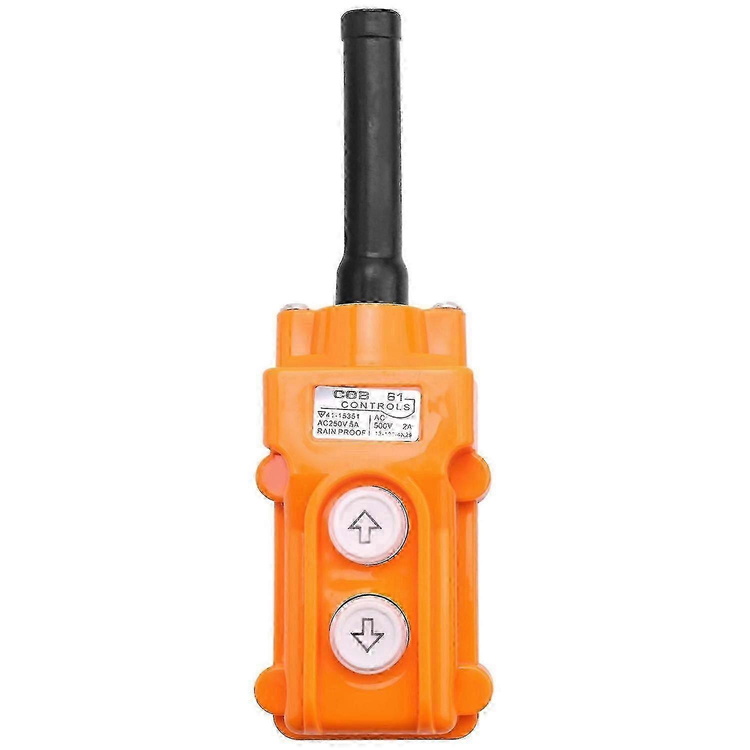 Water Proof Hoist Crane Pendant Up Down Station Pushbutton Switch