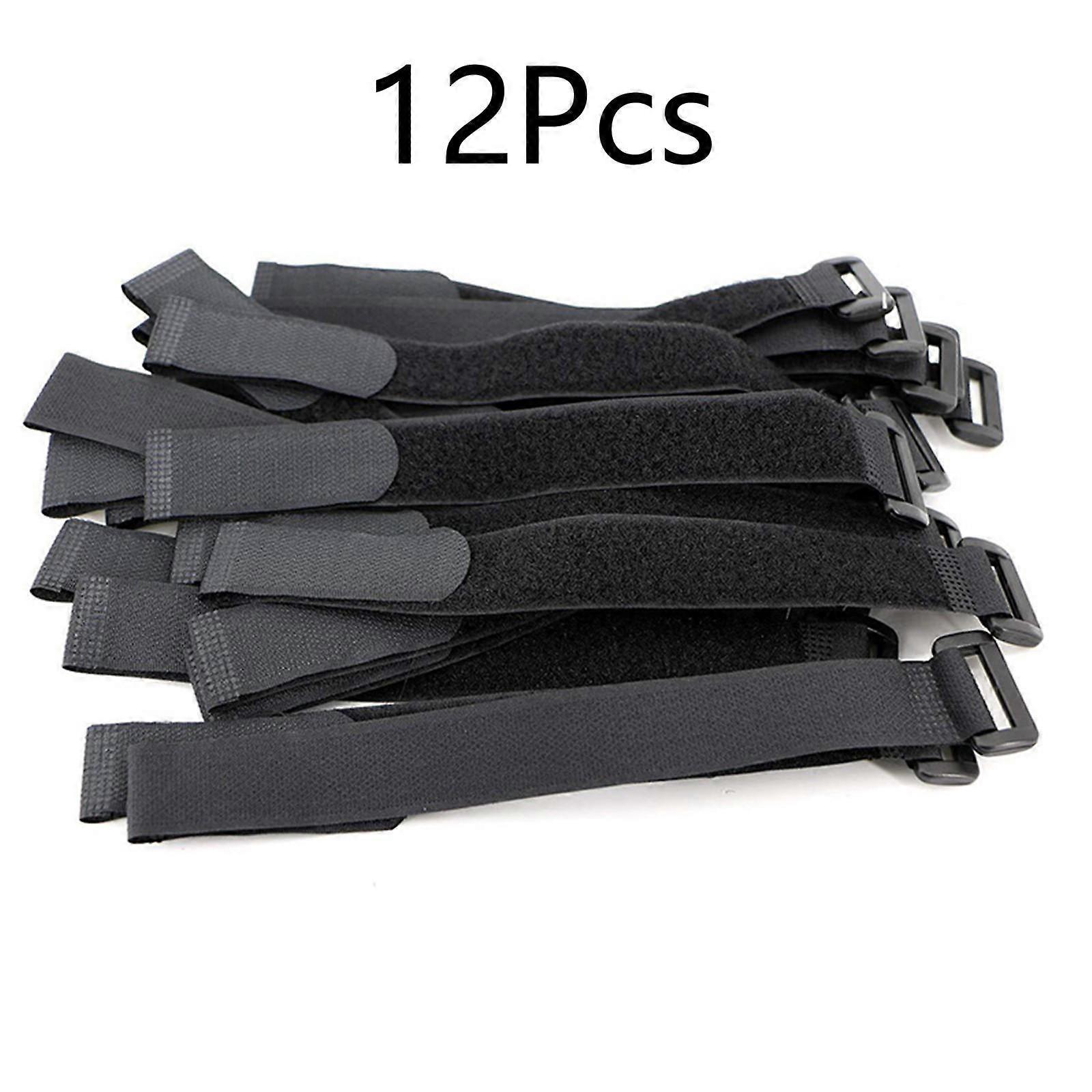 Cable Ties Strapping 12 Pieces Hook & Loop Tidy Straps