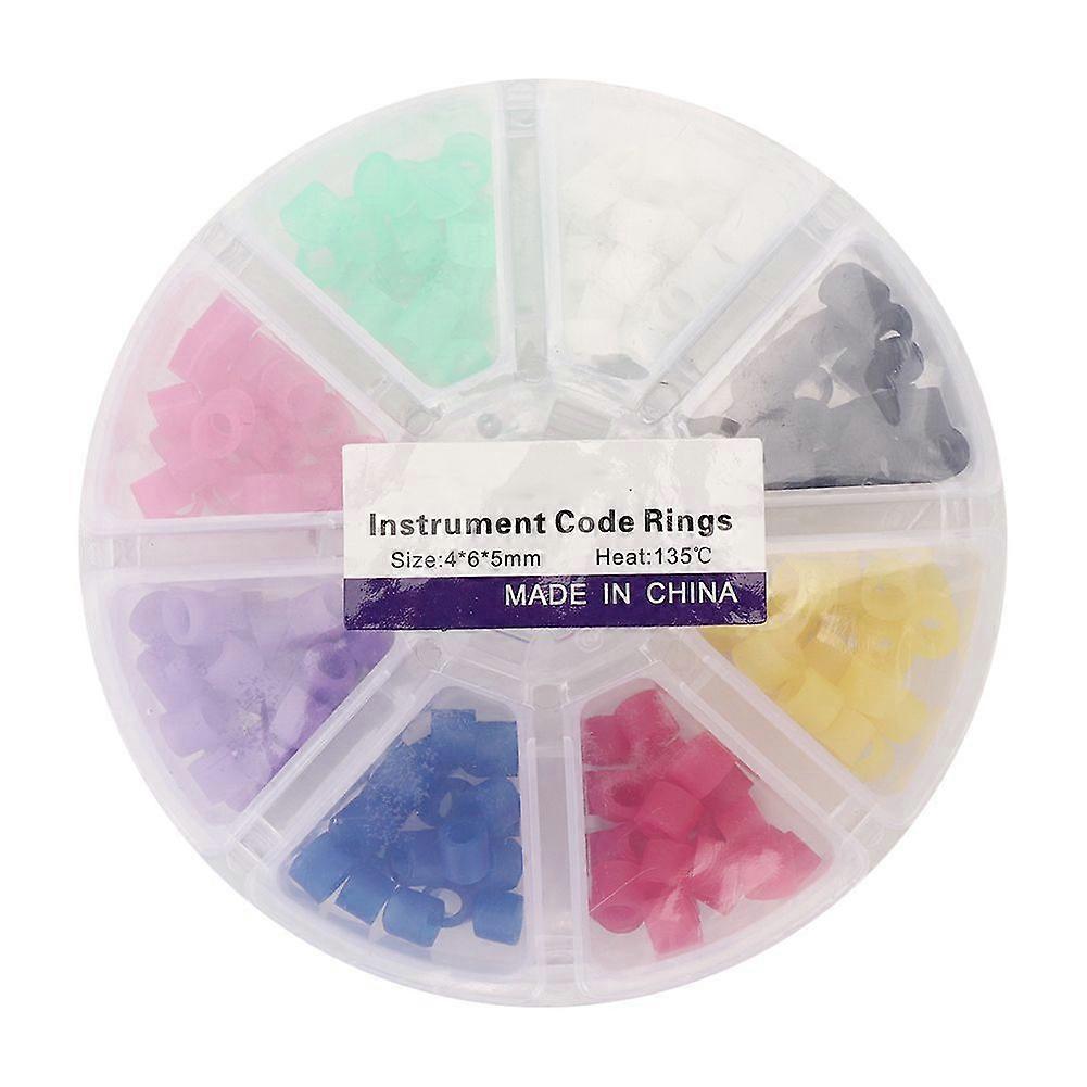 160pcs Dental Color Code Rings Autoclavable Disinfection Orthodontic Accessory