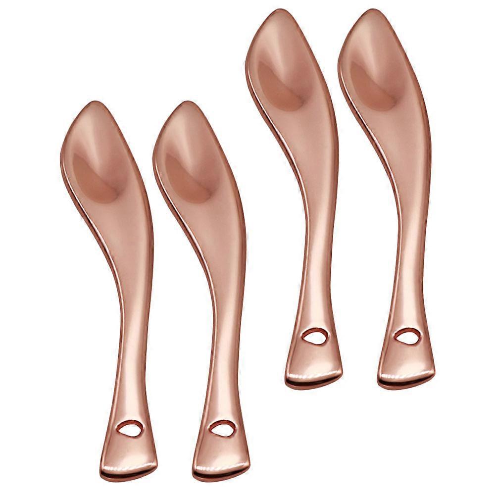 Eye Cream Applicator Metal Cosmetics Spoons for Home Use 4Pcs Set