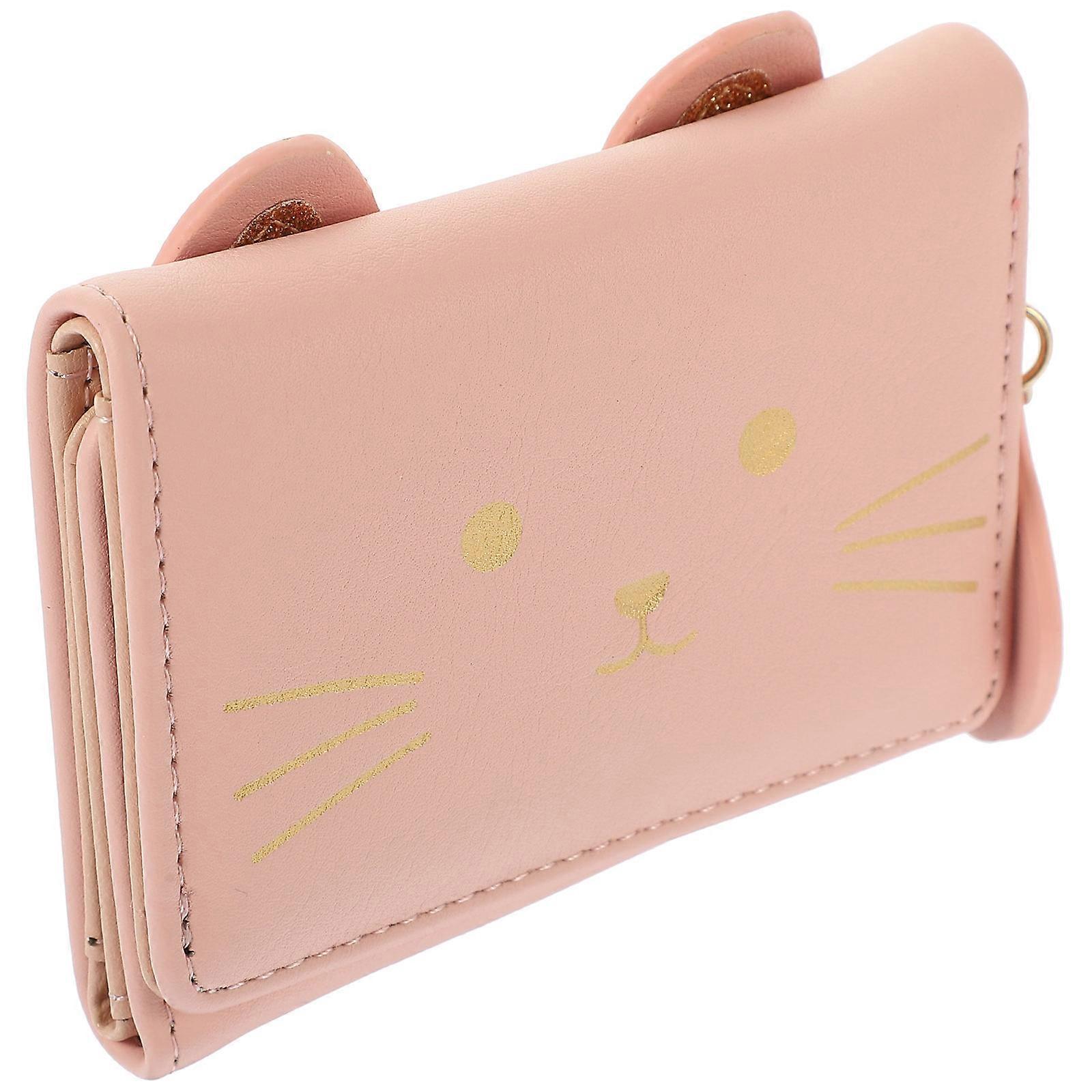 Cute Coin Purse Small Wallet for Storage 3Pcs Foldable Card Holder Pouch