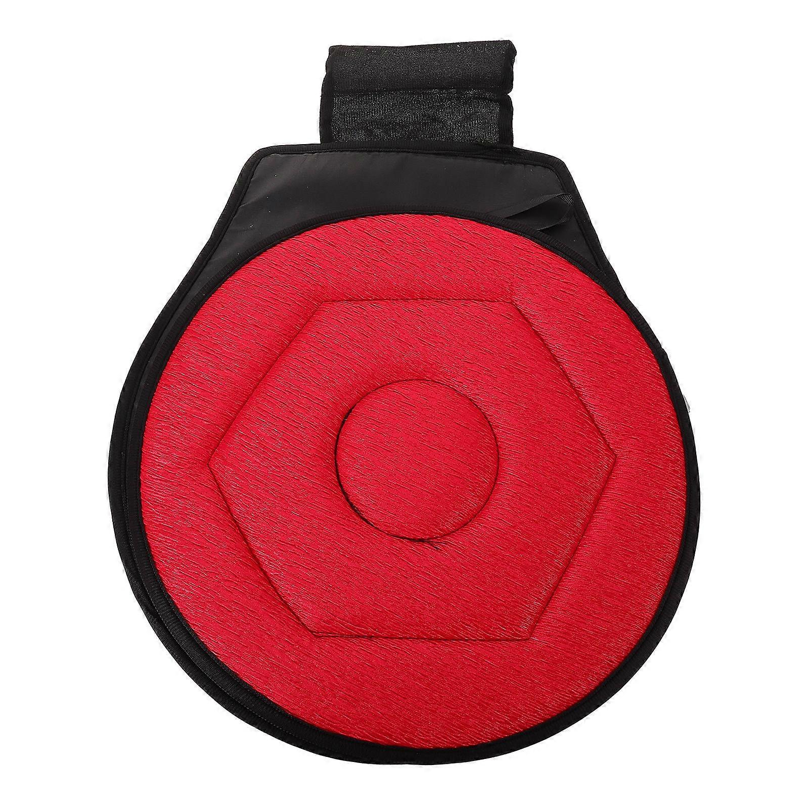 Portable Seat Cushion Comfort For Outdoor Activities Crafted In Red Featuring 360-Degree Rotation 1Pack