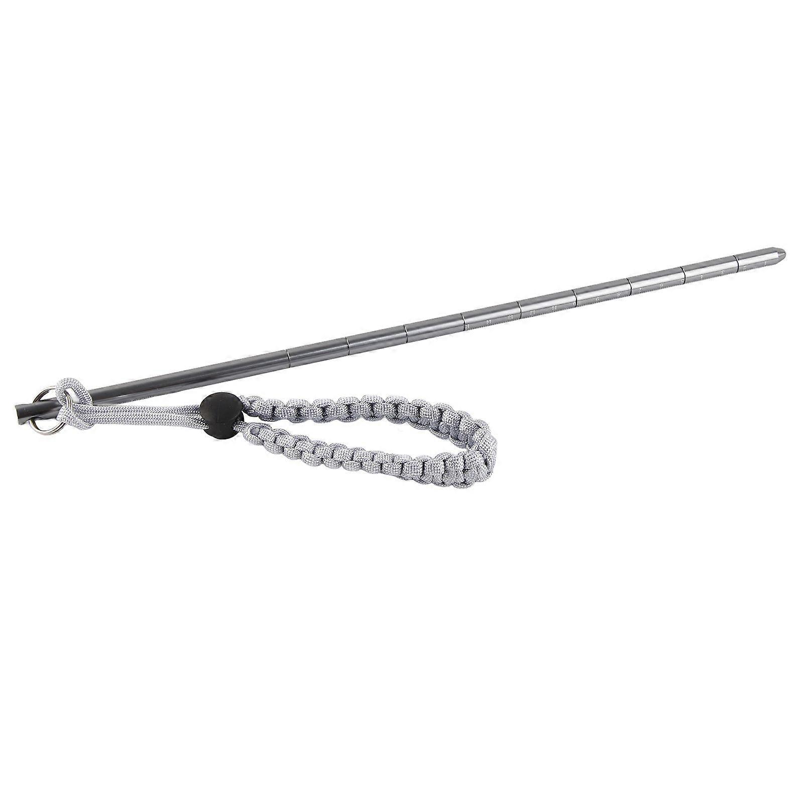 KEEP DIVING Scuba Diving Noise Maker Stick Rod Pointer with Parachute Lanyard(Gray)