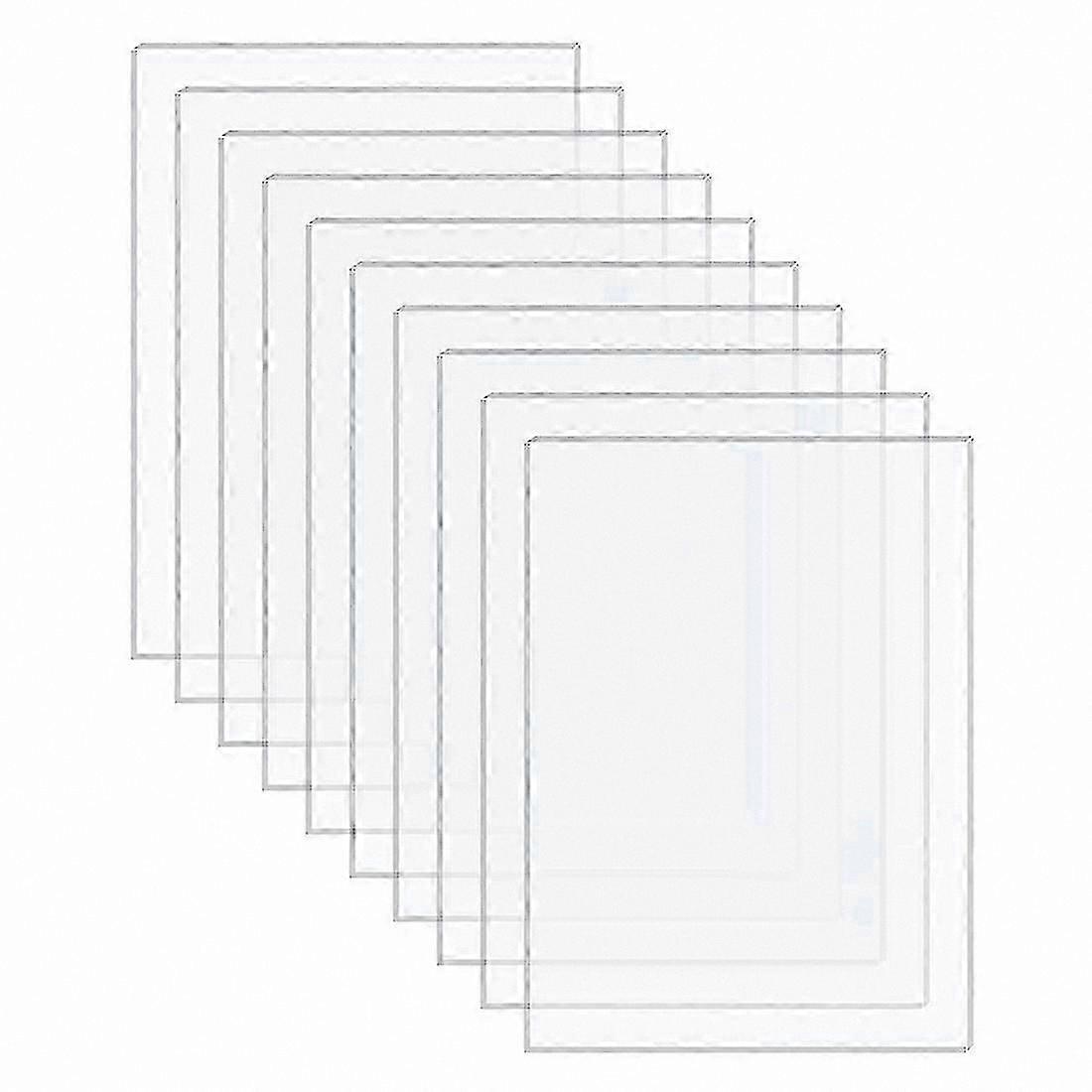 Clear Acrylic Sheets for Crafting and Framing Projects 20-Pack