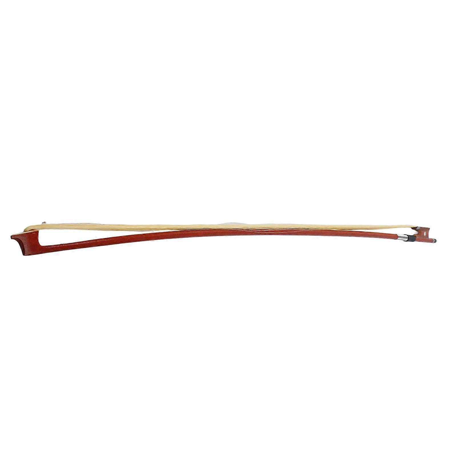 Archet de violon octogonal en crin de cheval, archet de rechange bien équilibré pour l'entraînement 4/4 (72 cm/28,3 pouces)