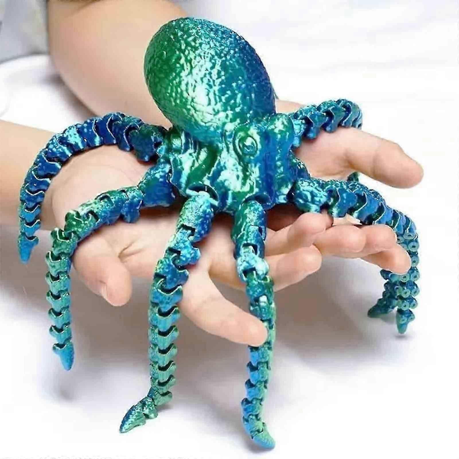 Articulated Lifelike 8 Legs Octopus Soft Stuffed Plush Interactive Toy fast