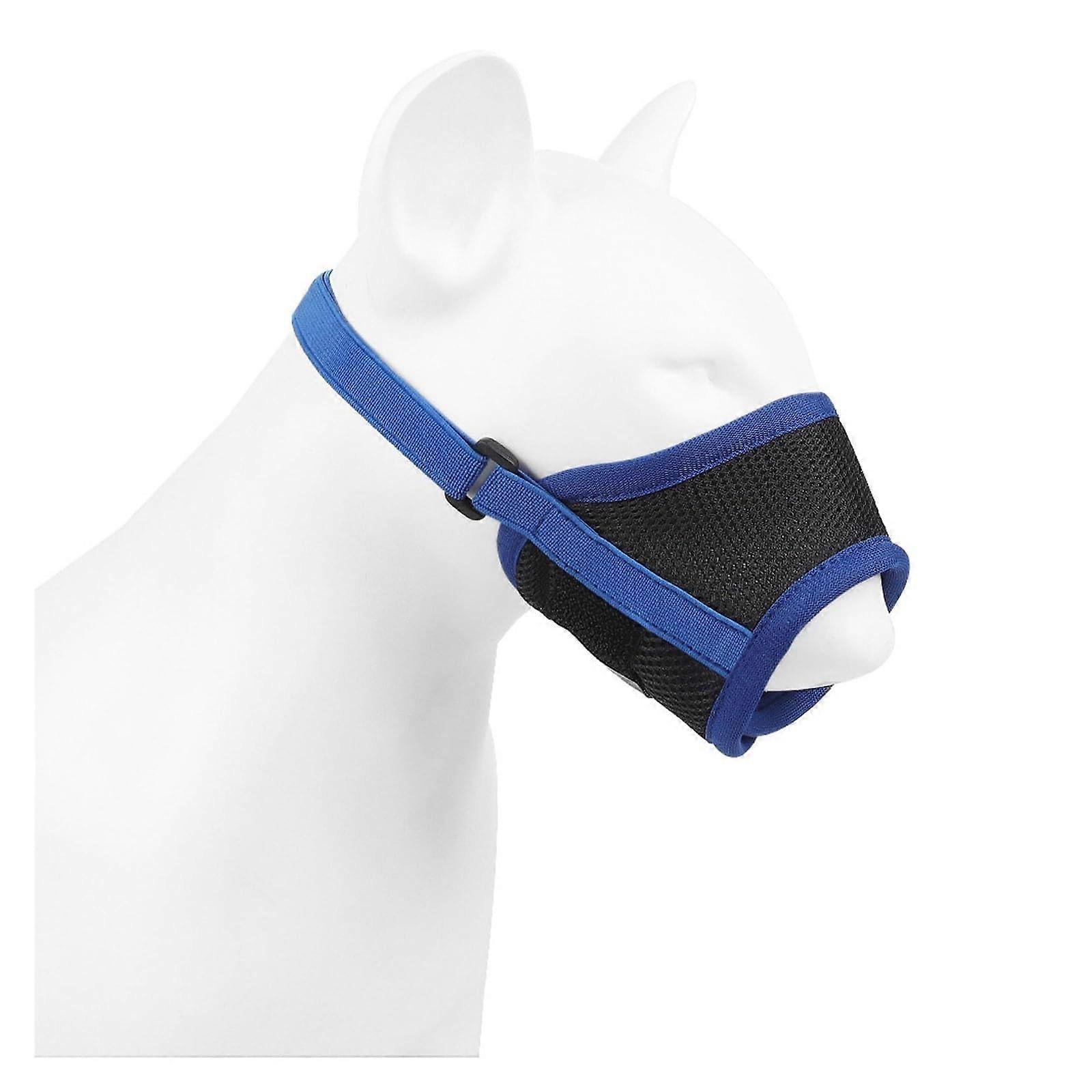 Adjustable Dog Muzzle For Large Dogs, Large Breed, Bite Proof, Breathable Mesh, Sturdy Strap