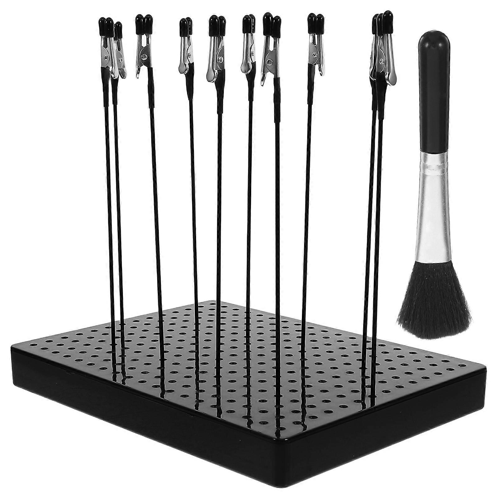 Model Painting Stand Base Holder for Airbrush Hobby Modeling Tool 5Sets