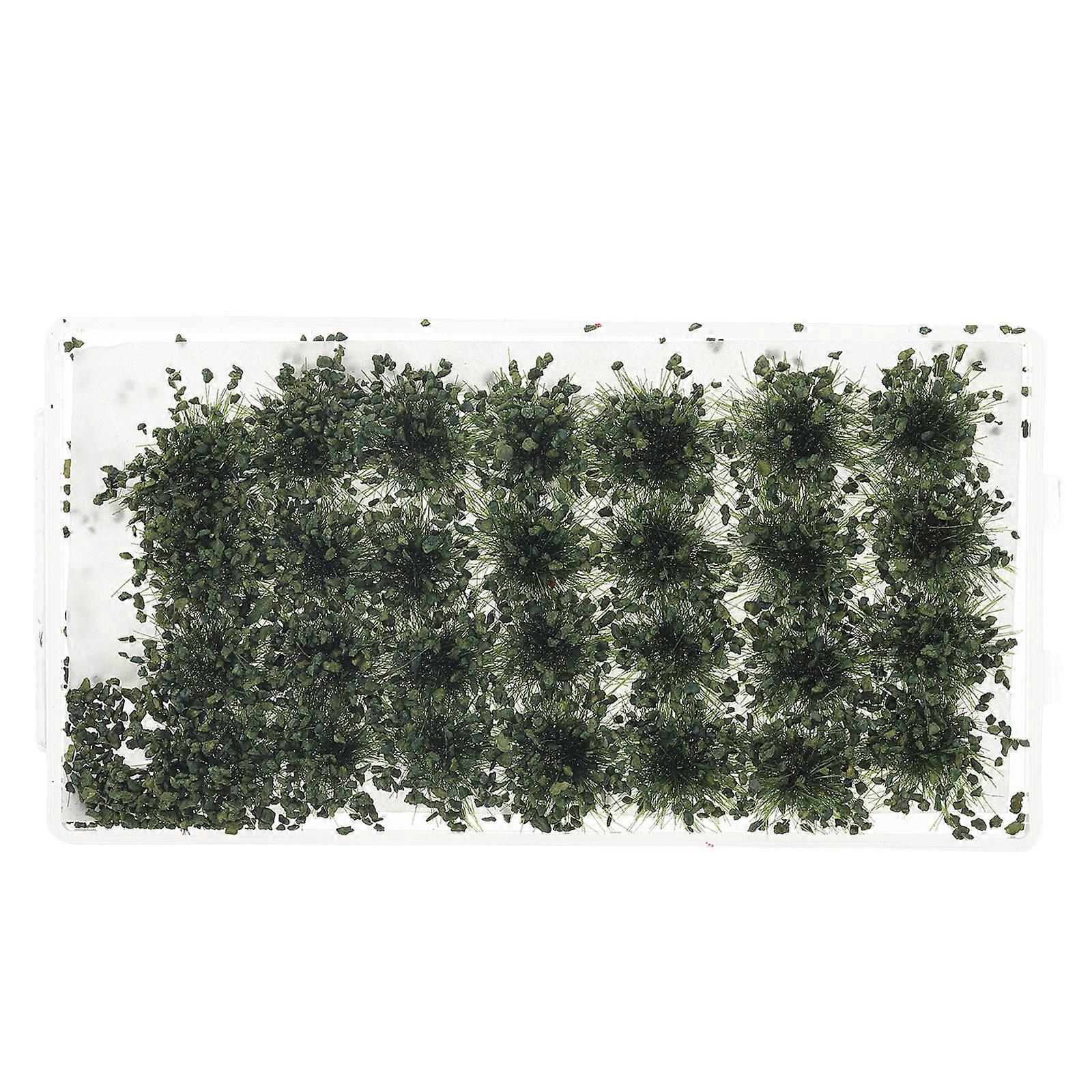 Lifelike Shrubs for Decor 2 Boxes Miniature Vegetation Landscaping Shrub Models