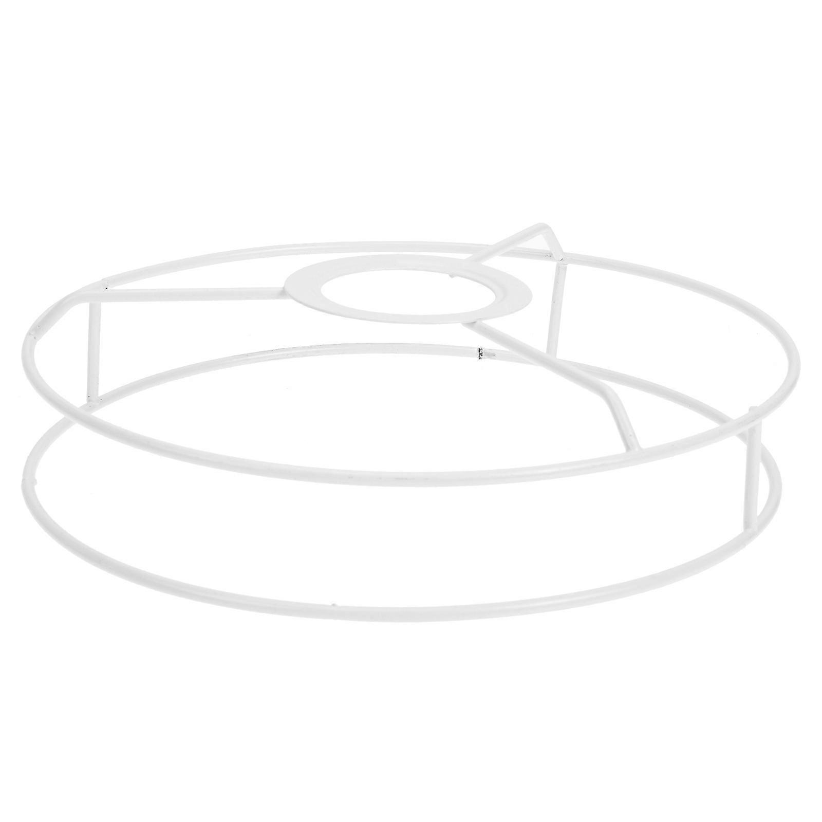DIY Decoration 10Pcs Metal Ring Support Lampshade Frame For Desk Lamp And Ceiling Lamp Elegant Simple Design