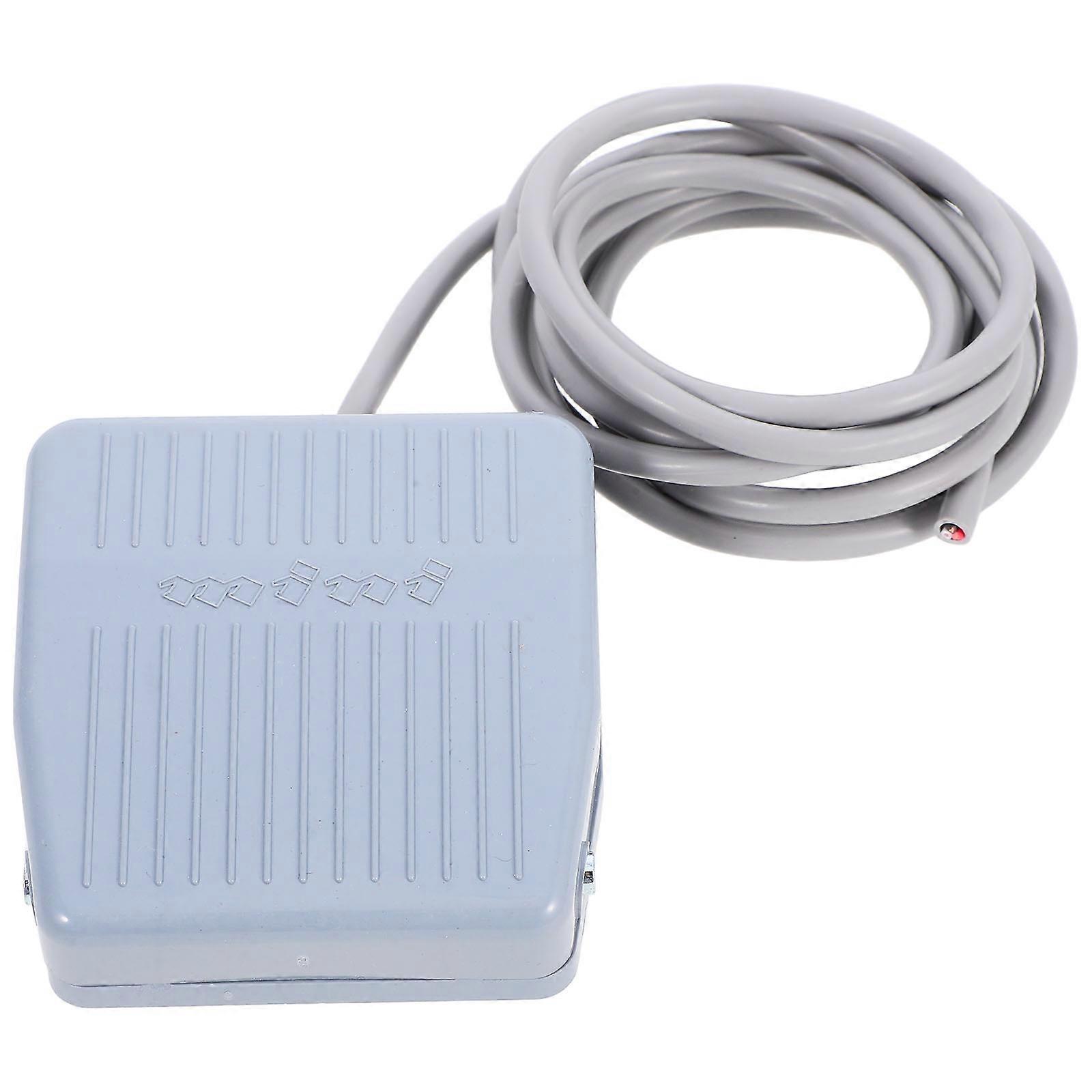 Industrial CNC Pedal Switch With Cable Momentary Foot Pedal Switch Ideal For Workshop Control 5Pcs