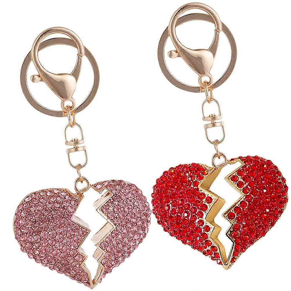 Assorted Chain Decor For Handbags And Car Keys 8 Pcs