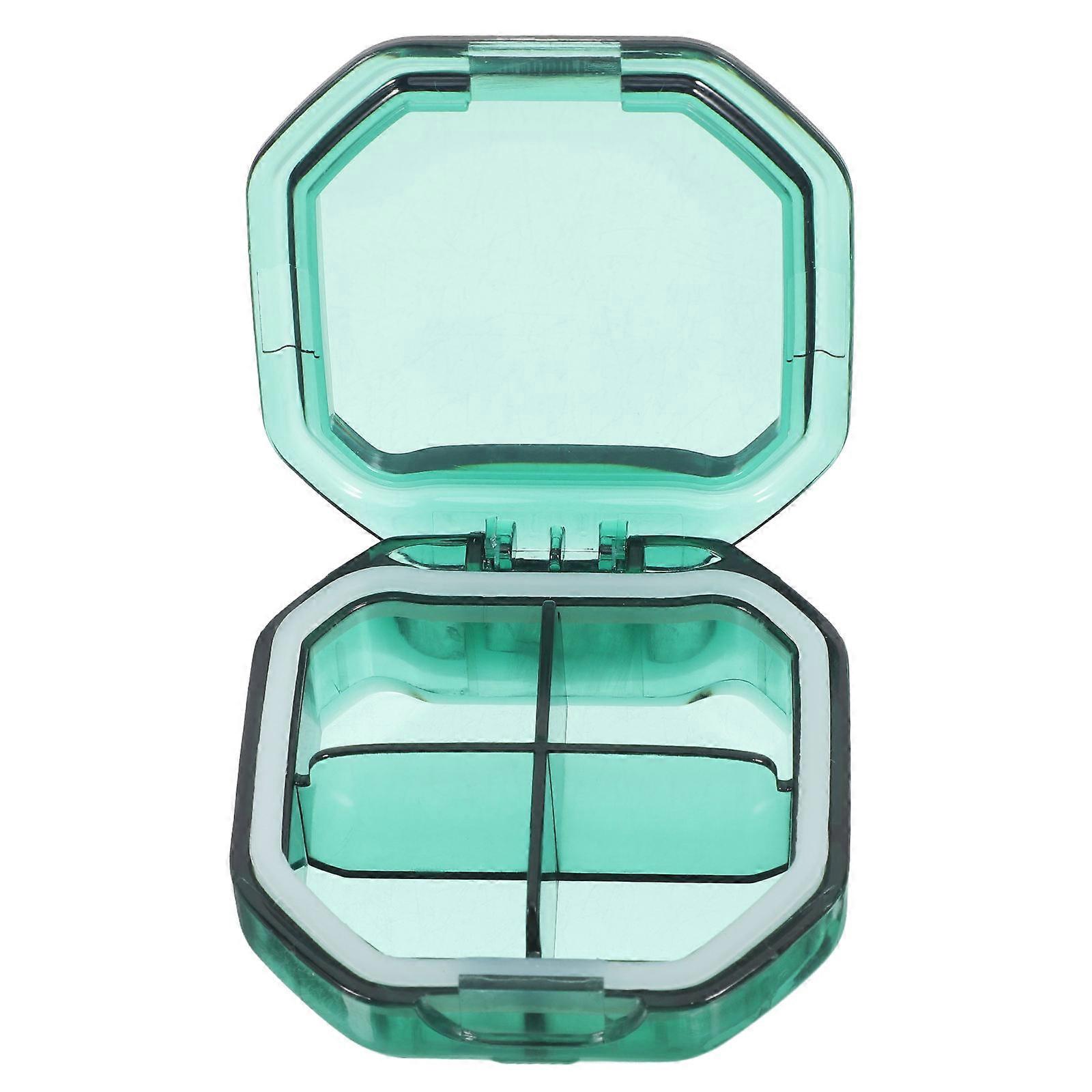 Travel Pill Container For Daily Use Cute Design With Moisture Protection Feature 1Pcs