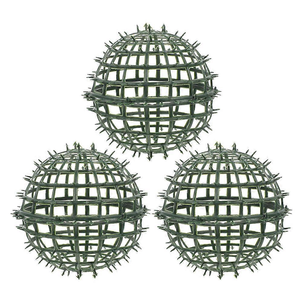 Plastic Artificial Plant Topiary Ball Frame for 12Pcs Flower Holders