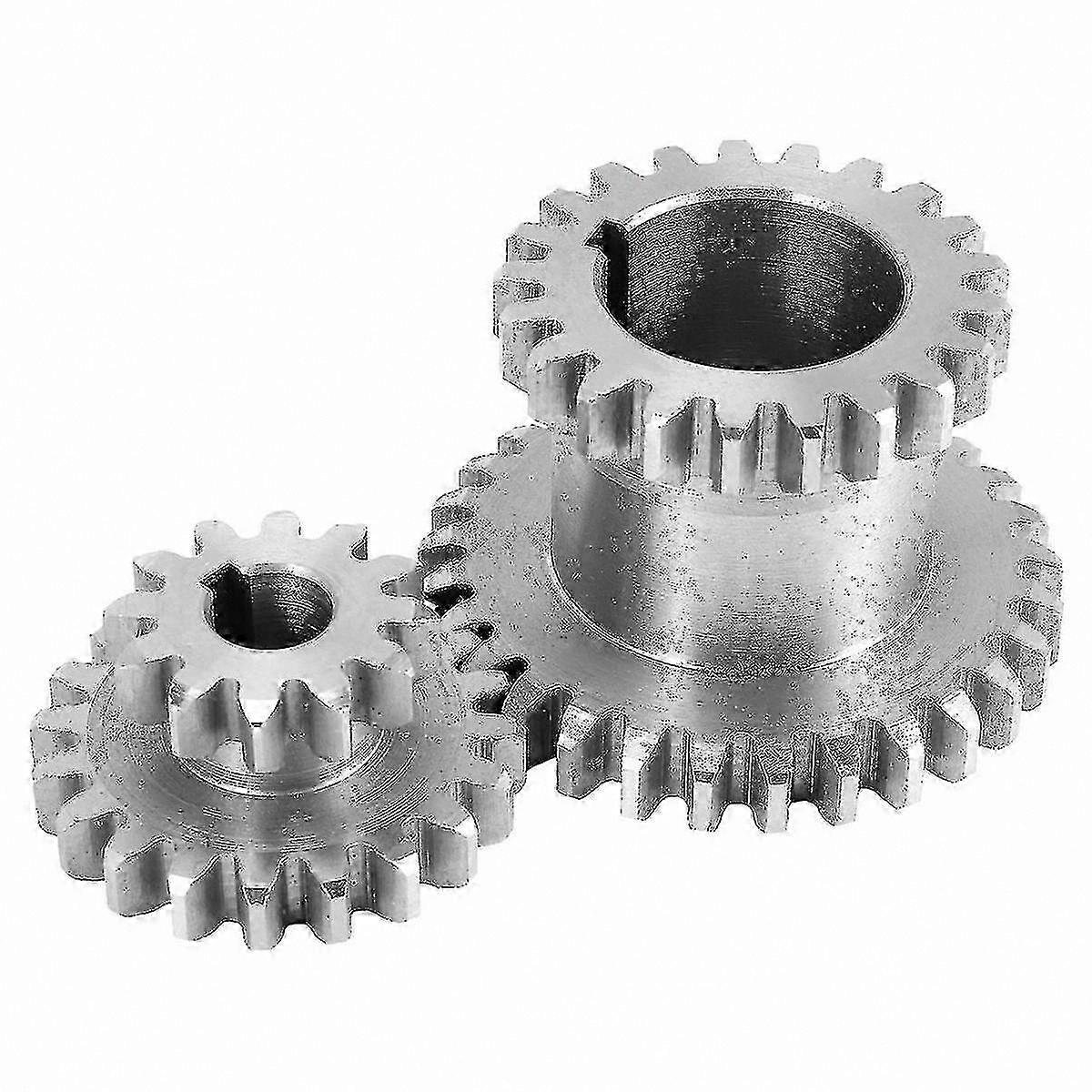 2pcs Set T29xT21 T20xT12 Dual Metal Lathe Gears for CNC Machining Tools Replacement Parts