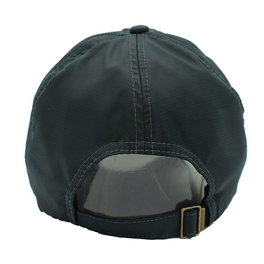 Baseball Caps Folding Sun Hat for Outdoor Sun Block 2Pcs Grey Quick-Drying Waterproof