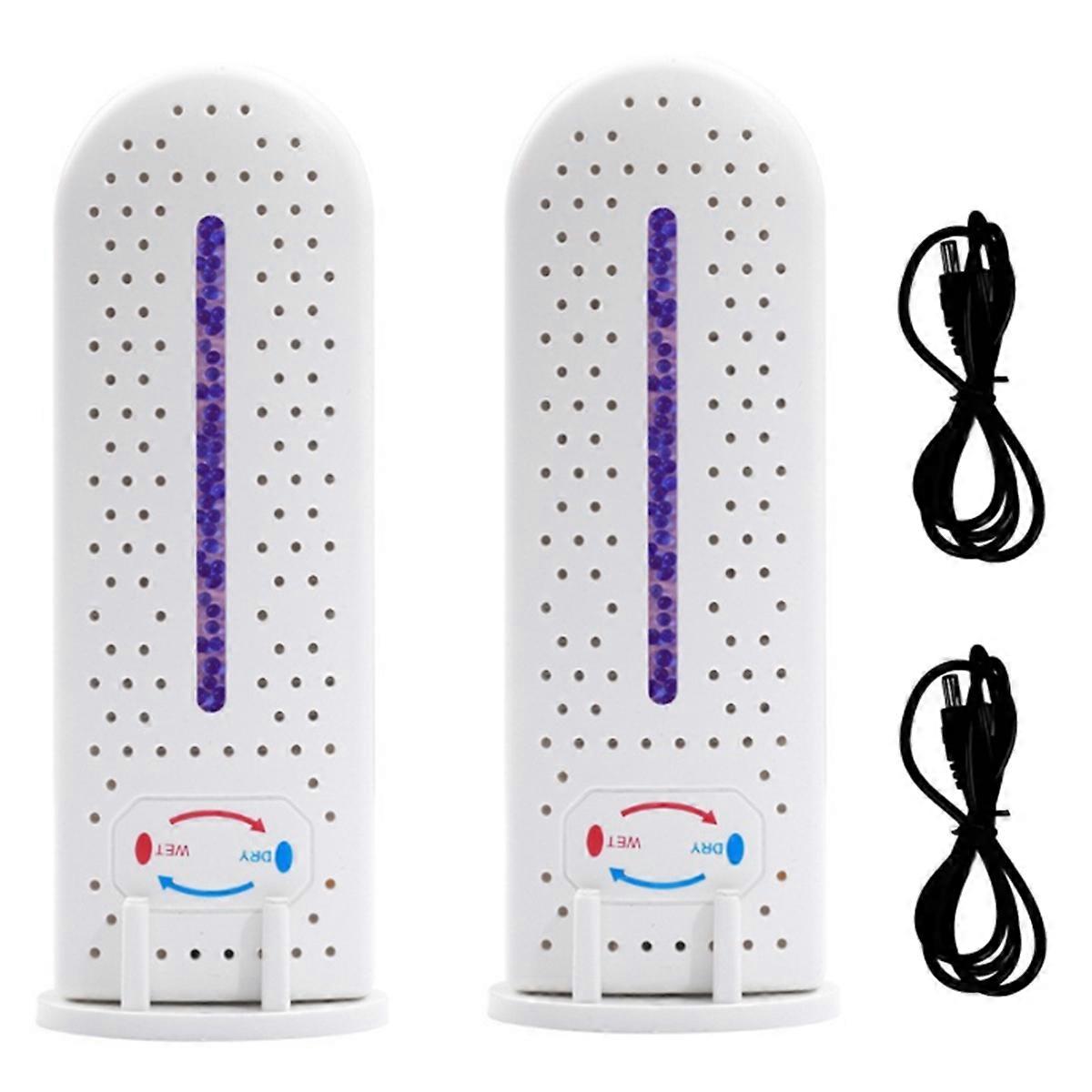 2 stk. fugtabsorberende hurtigtørrende lugtfjerner til tøj