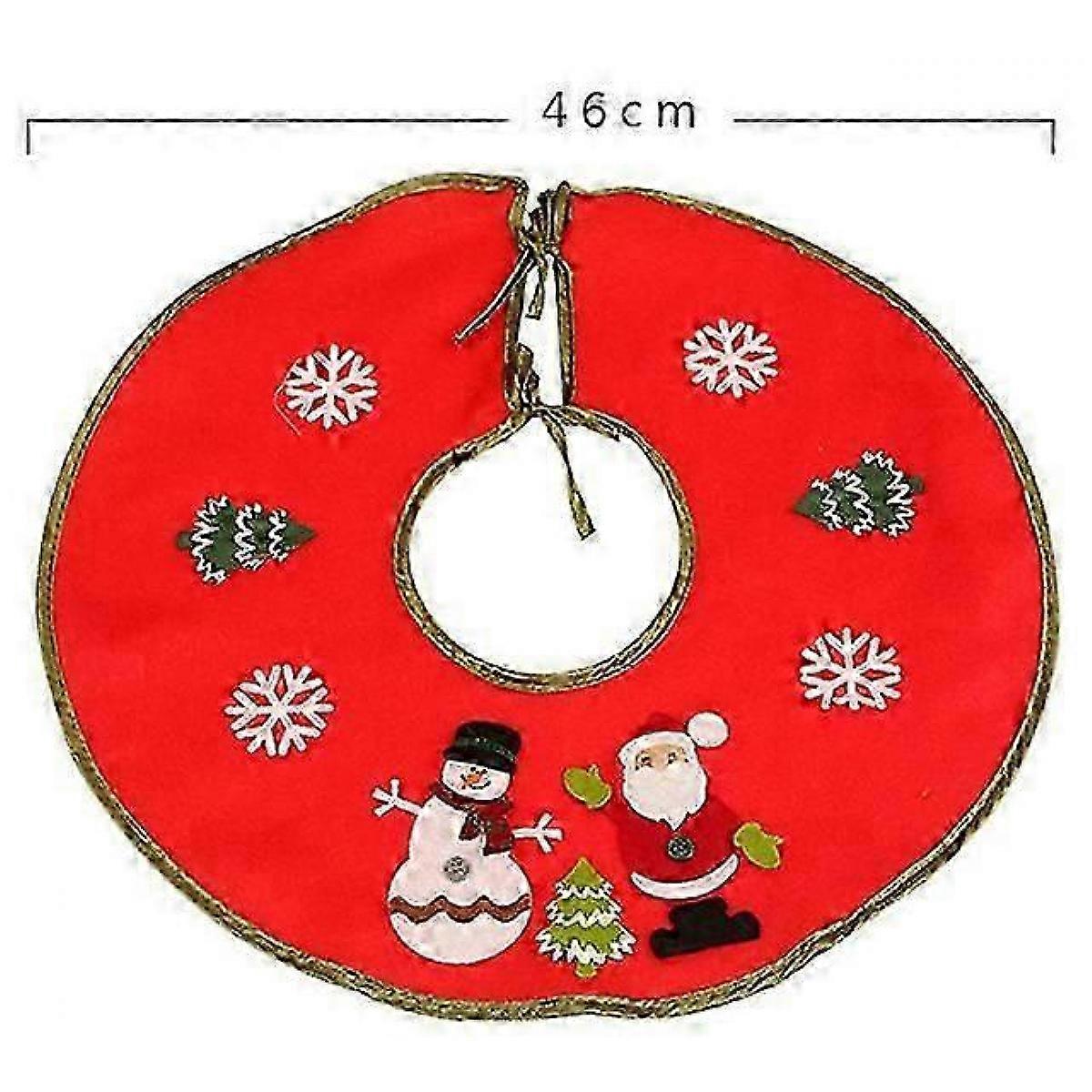 JWL-Plush skirts for Christmas tree floor cover