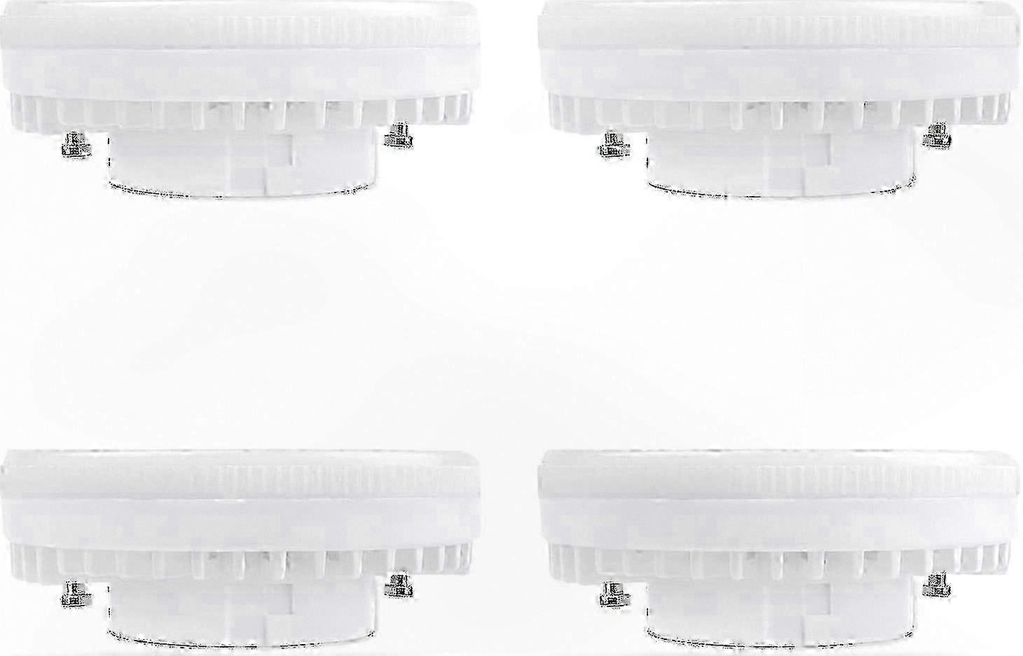 4-Pack GX53 LED Bulbs, 9W Warm White 3000K, 900LM, AC230V, 120° Beam Angle, Non-Dimmable, Energy Efficient Class A+