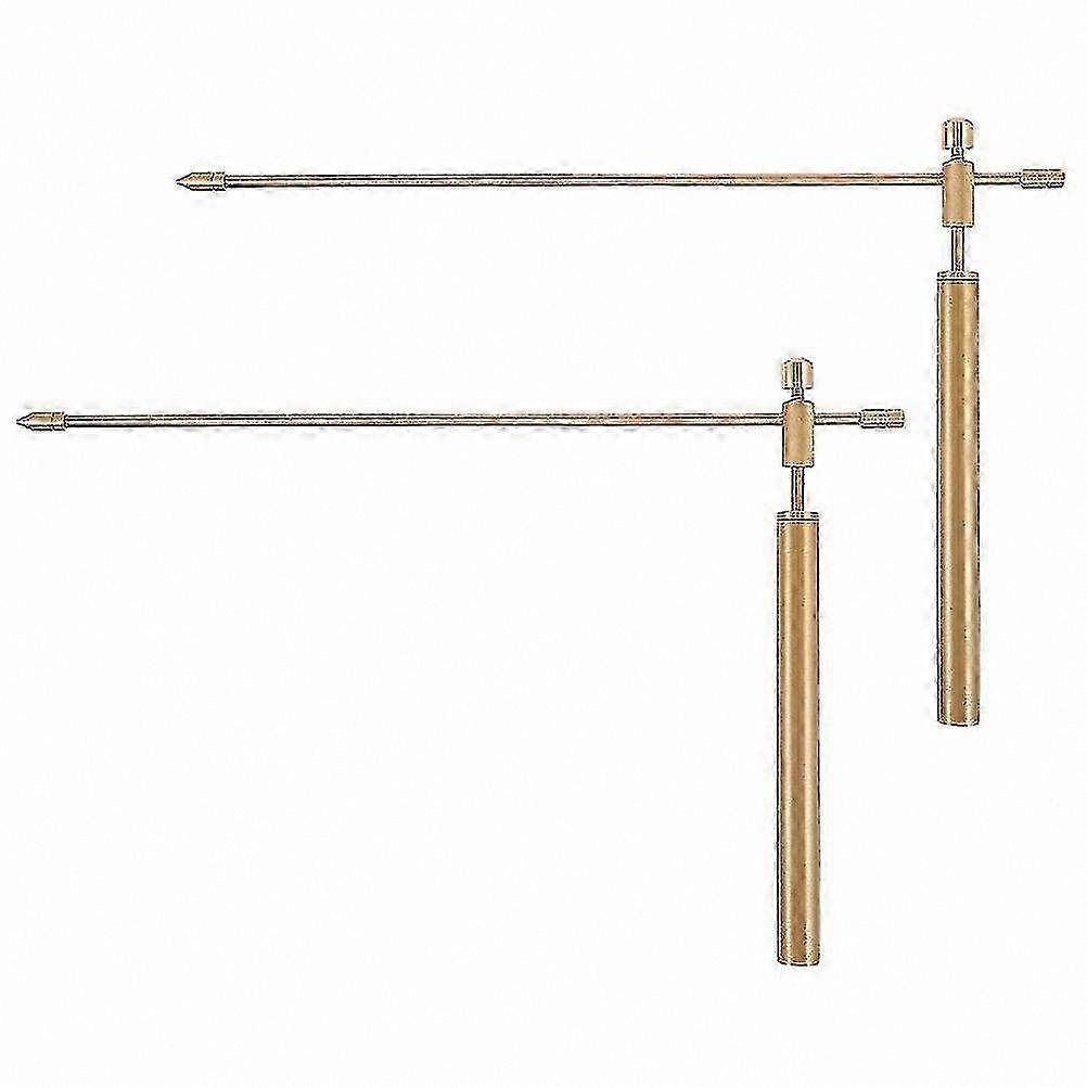 Copper Divining Rods Set with Storage Bag for Portable Dowsing and Exploration Tools