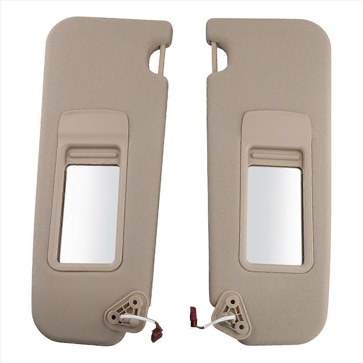 Beige Car Sun Visors For BMW 3 SERIES E90 E91 X1 E84