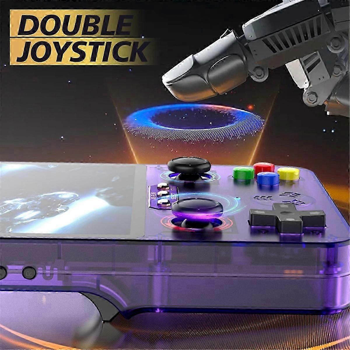 X6 Plus Retro Video Game Console 4.0Inch IPS Screen Portable Handheld Game Player 20000+ Games Handh