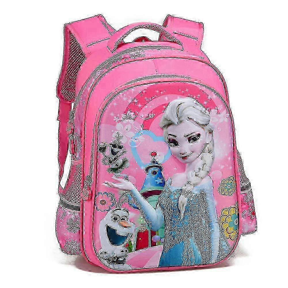 26-27 Frozen/princess Sofia Kids Girls Backpack Book Bags Lightweight Large Capacity Primary School Bag Rucksack Gifts