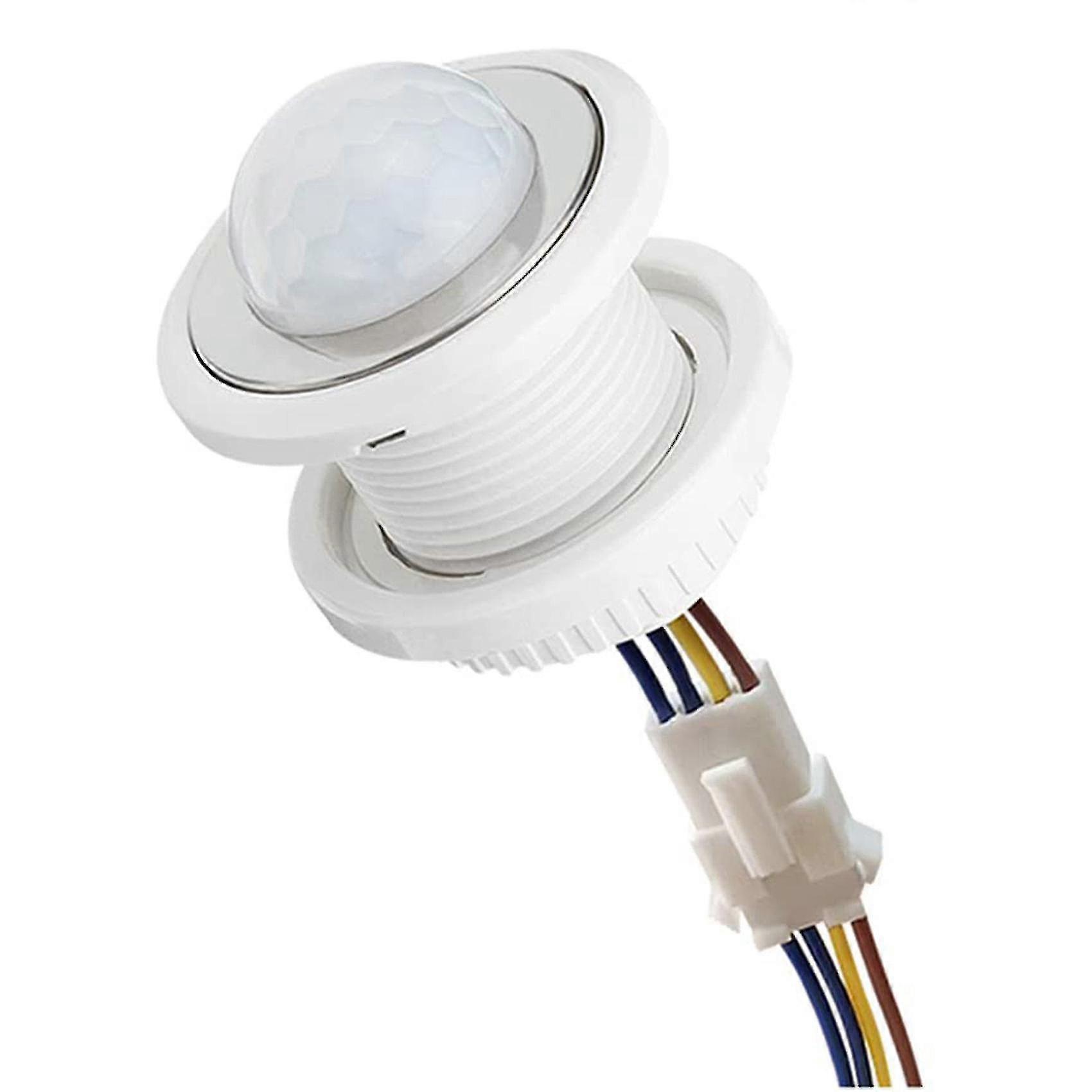 Mini Motion Sensor Switch 110-220v Pir Sensor Detection Adjustable Infrared