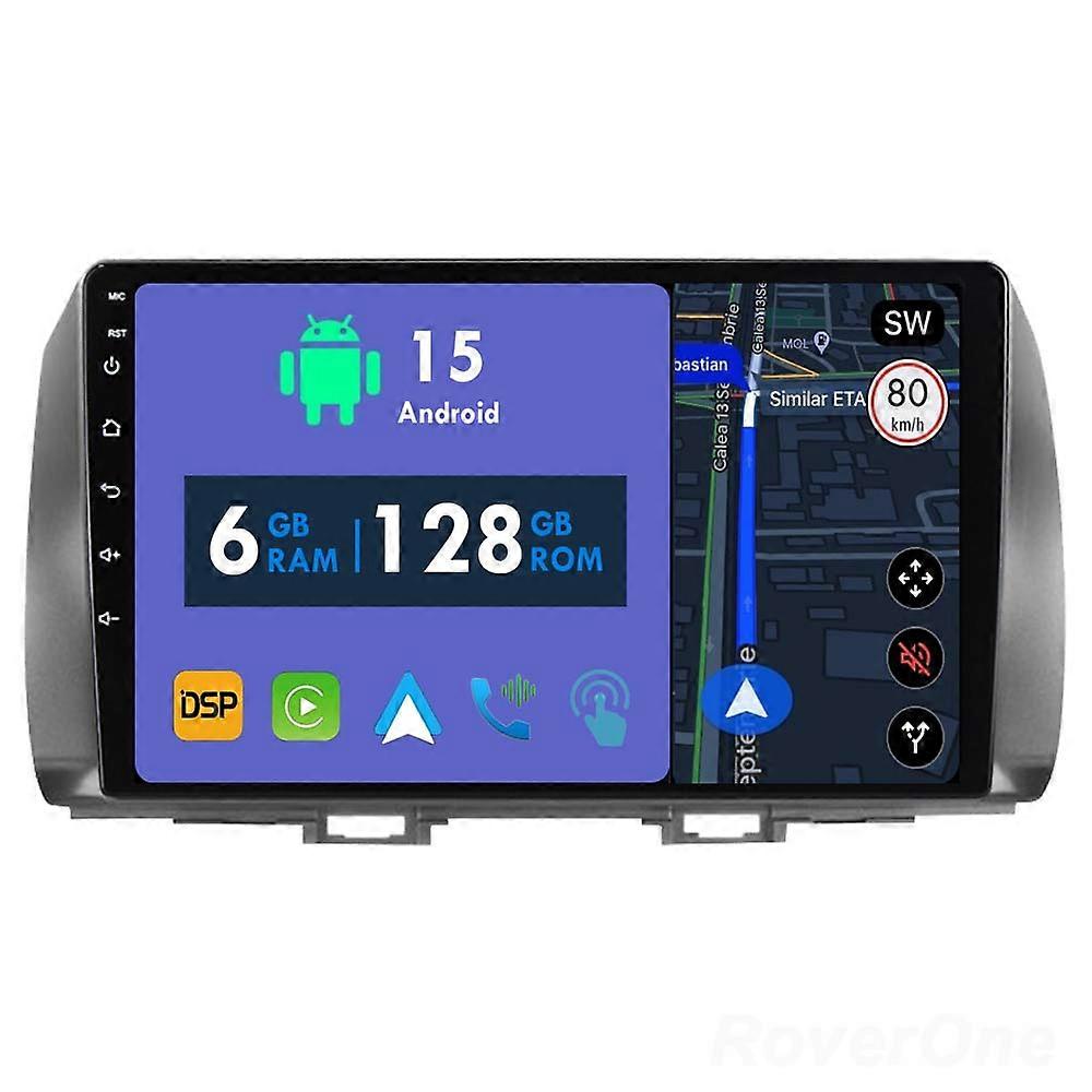 Car Radio 6G+128G CarPlay GPS Navigation Head Unit for Toyota BB 2 QNC20 2005 - 2016 Android Auto Bluetooth Stereo Touch Screen