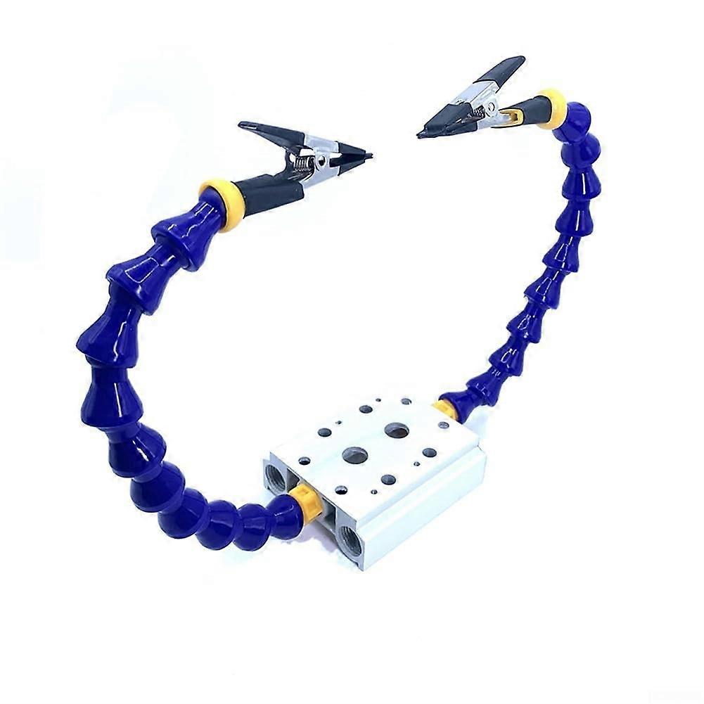 Sturdy Welding Table Clamp 2Claw, Adjustable for Soldering and  Work, Steel Workbench Clamp