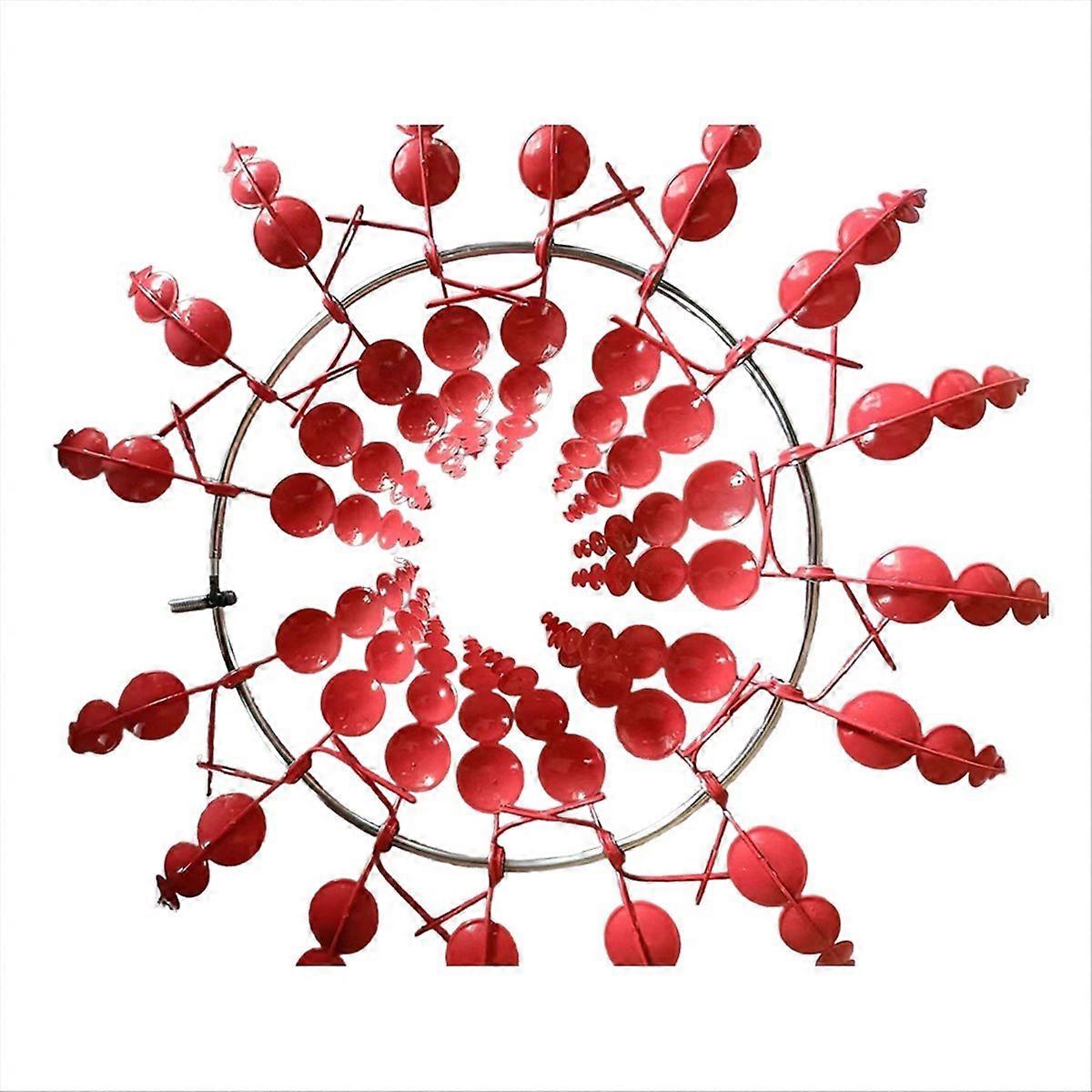 Magical Metal Wind Spinner, Ornament Spinners, Windmill for Garden,F